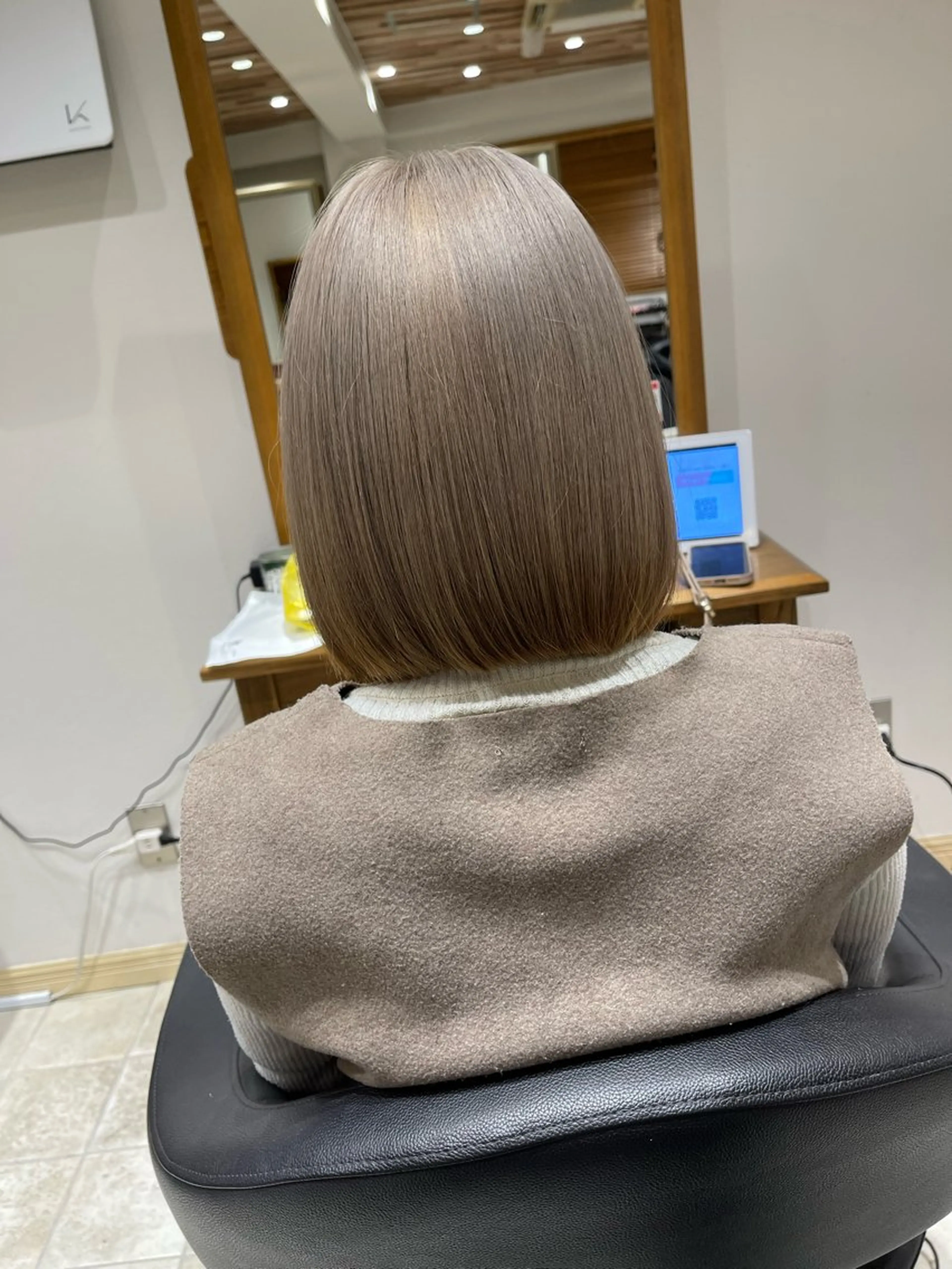 ミディアム 【髪質改善カラー✨】 りゅせ🫧下北沢瑞江のヘアスタイル