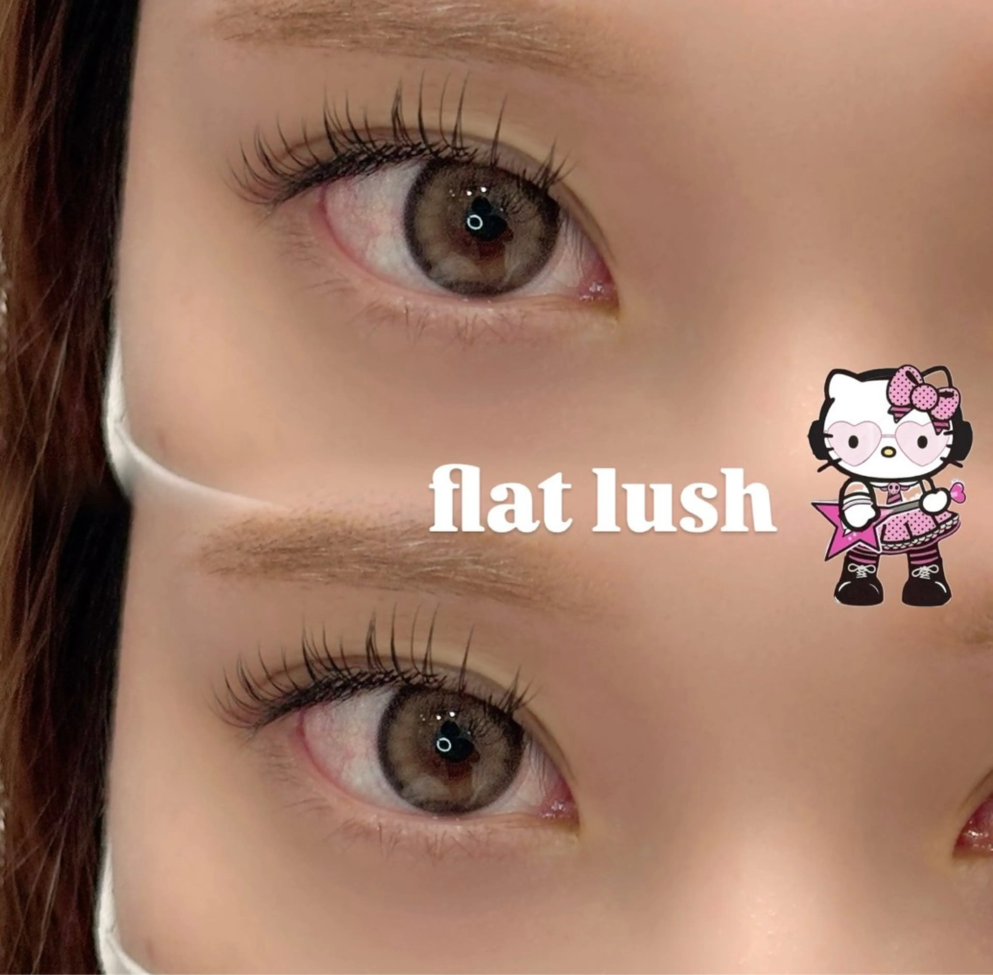 マツエク・マツパ 束感まつ毛 フラットラッシュ マツエク Ayumi.dre 🌸Y《2階》のマツエク・マツパデザイン