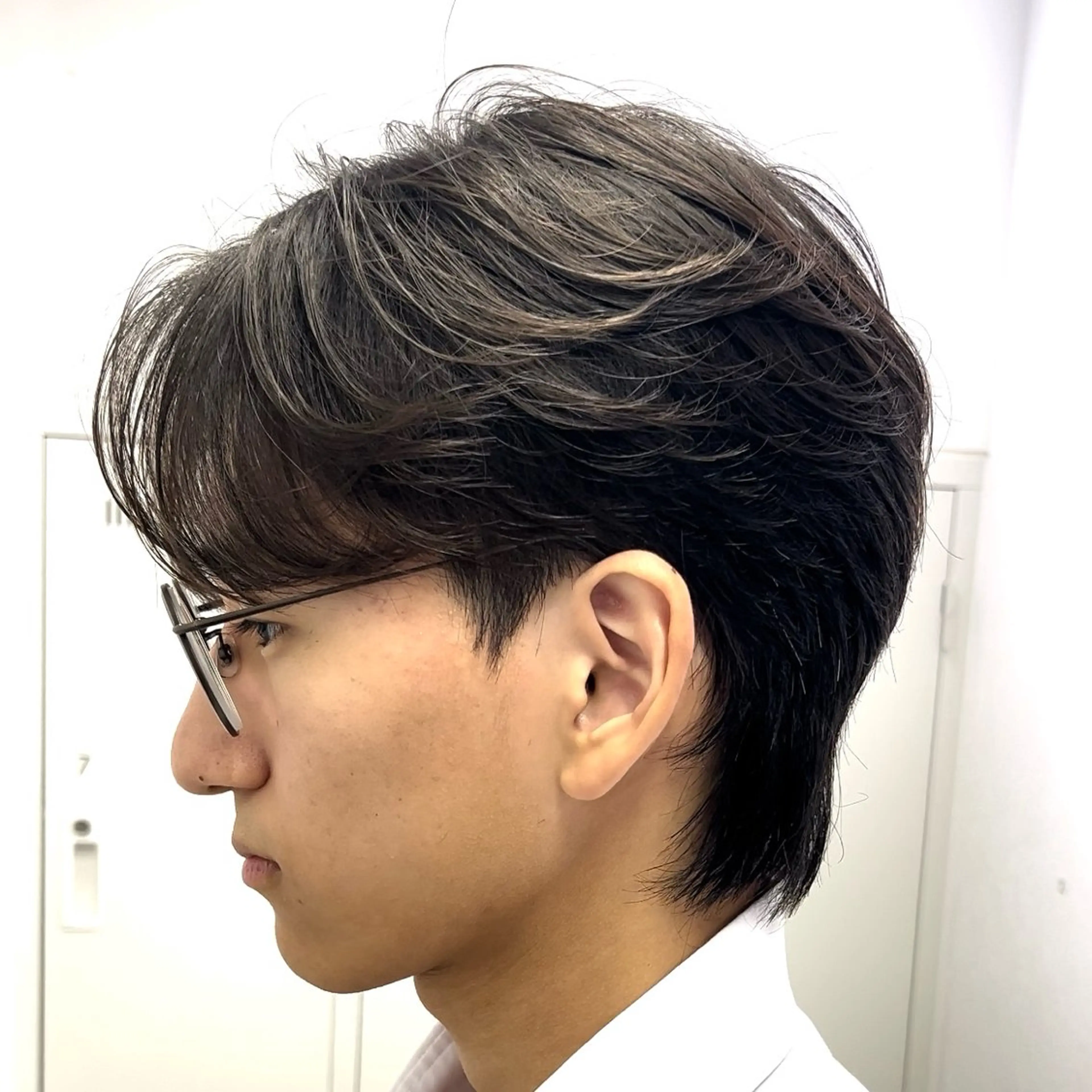 ミディアム パーマ メンズ カット ♠️メンズ特化／ 社 由樹♠️のヘアスタイル