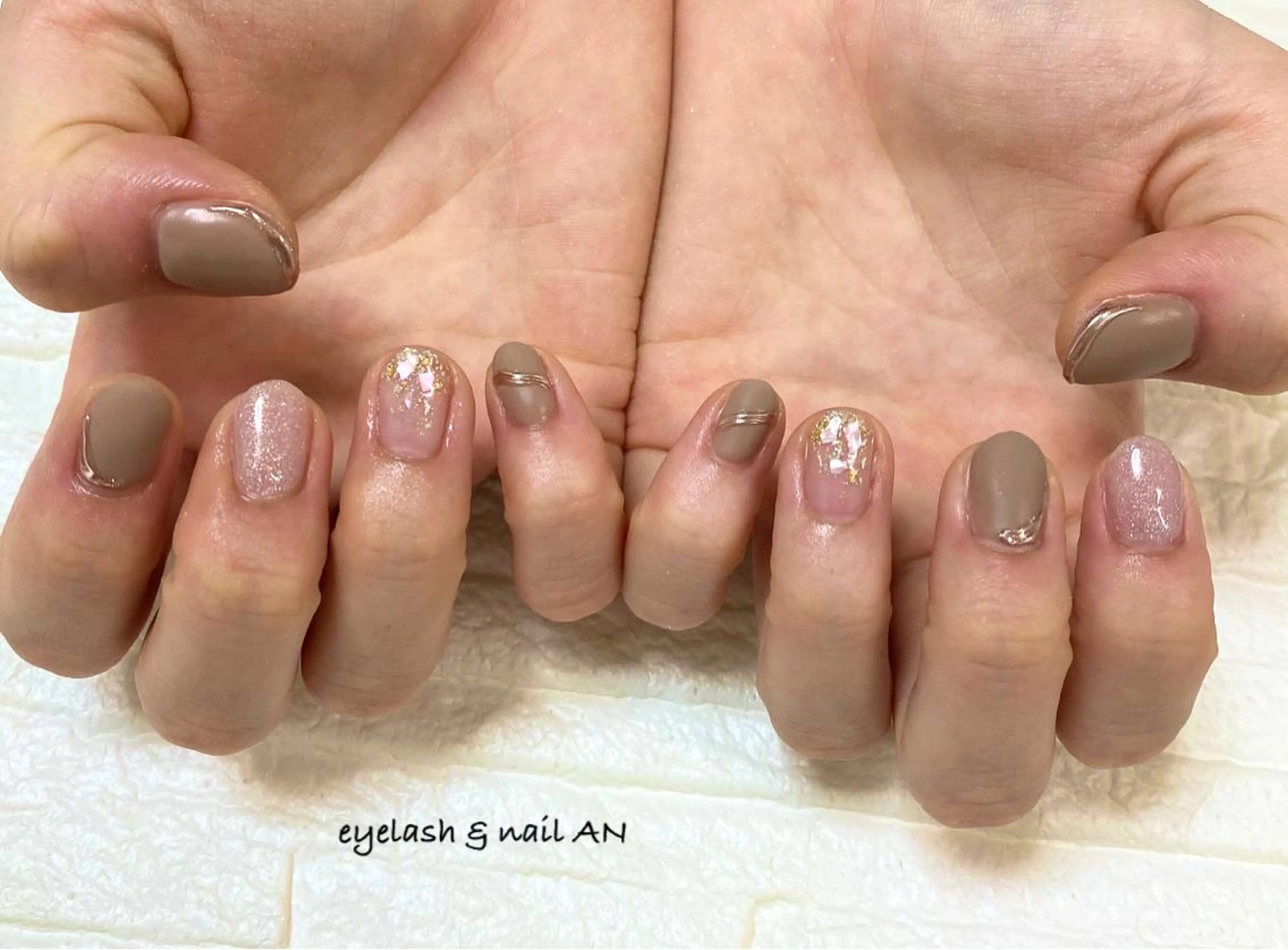 ネイル eyelash & nail AN所属・eyelash & nail ANのマツエク・マツパデザイン