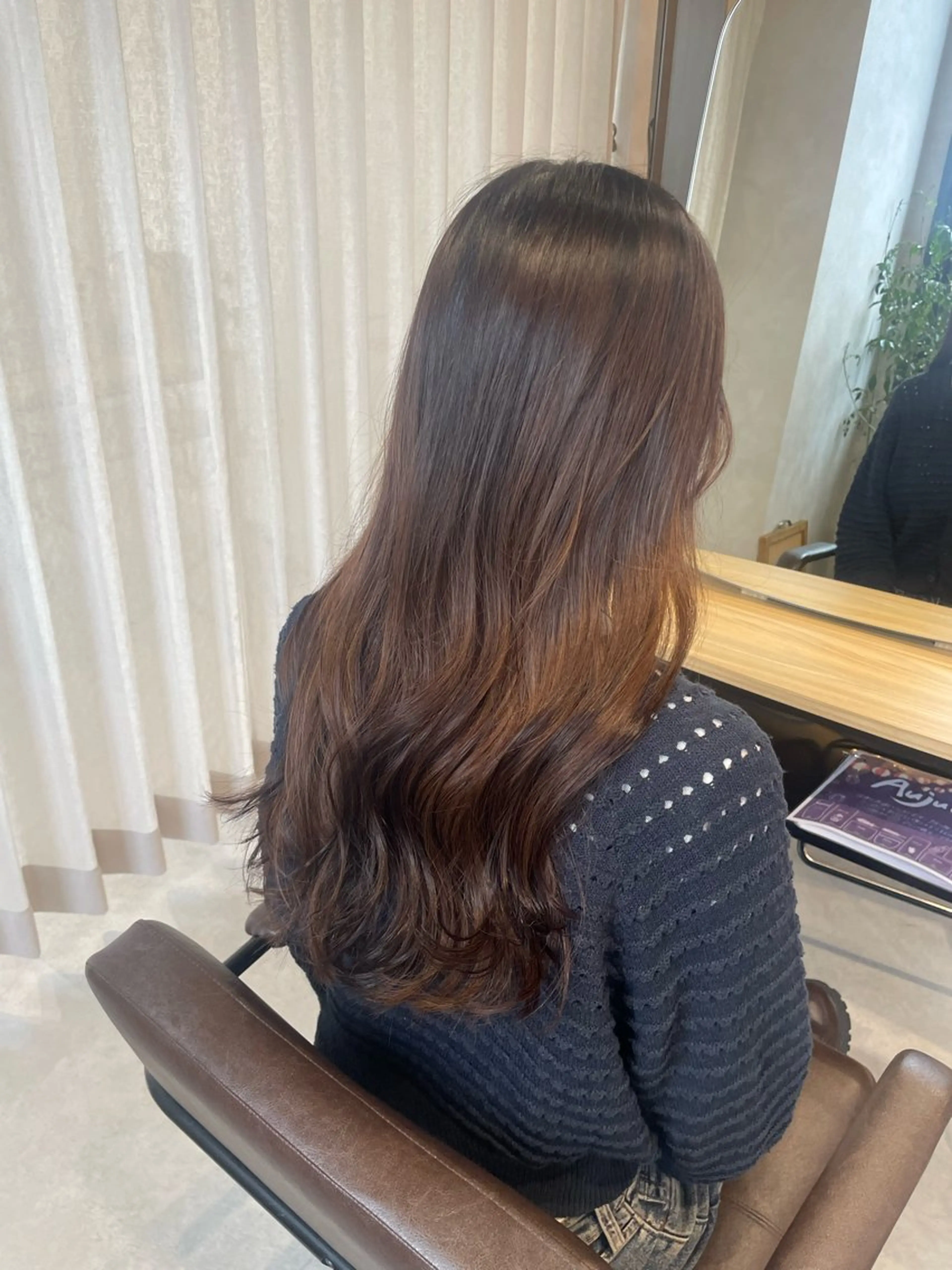 ロング カット トリートメント イヌマル アユ / Fier umedaのヘアスタイル