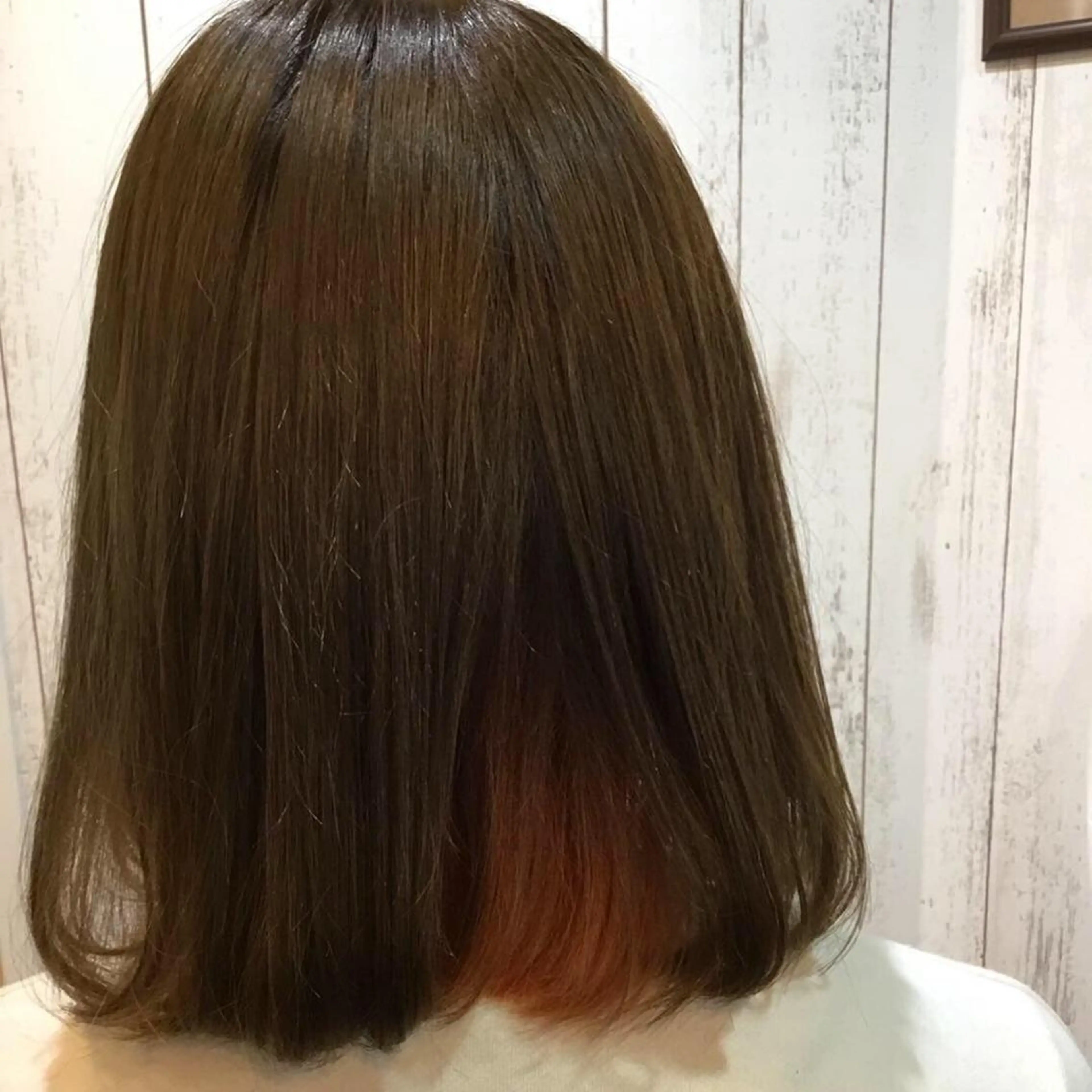 ミディアム カラー embrace エンブレイスのヘアスタイル