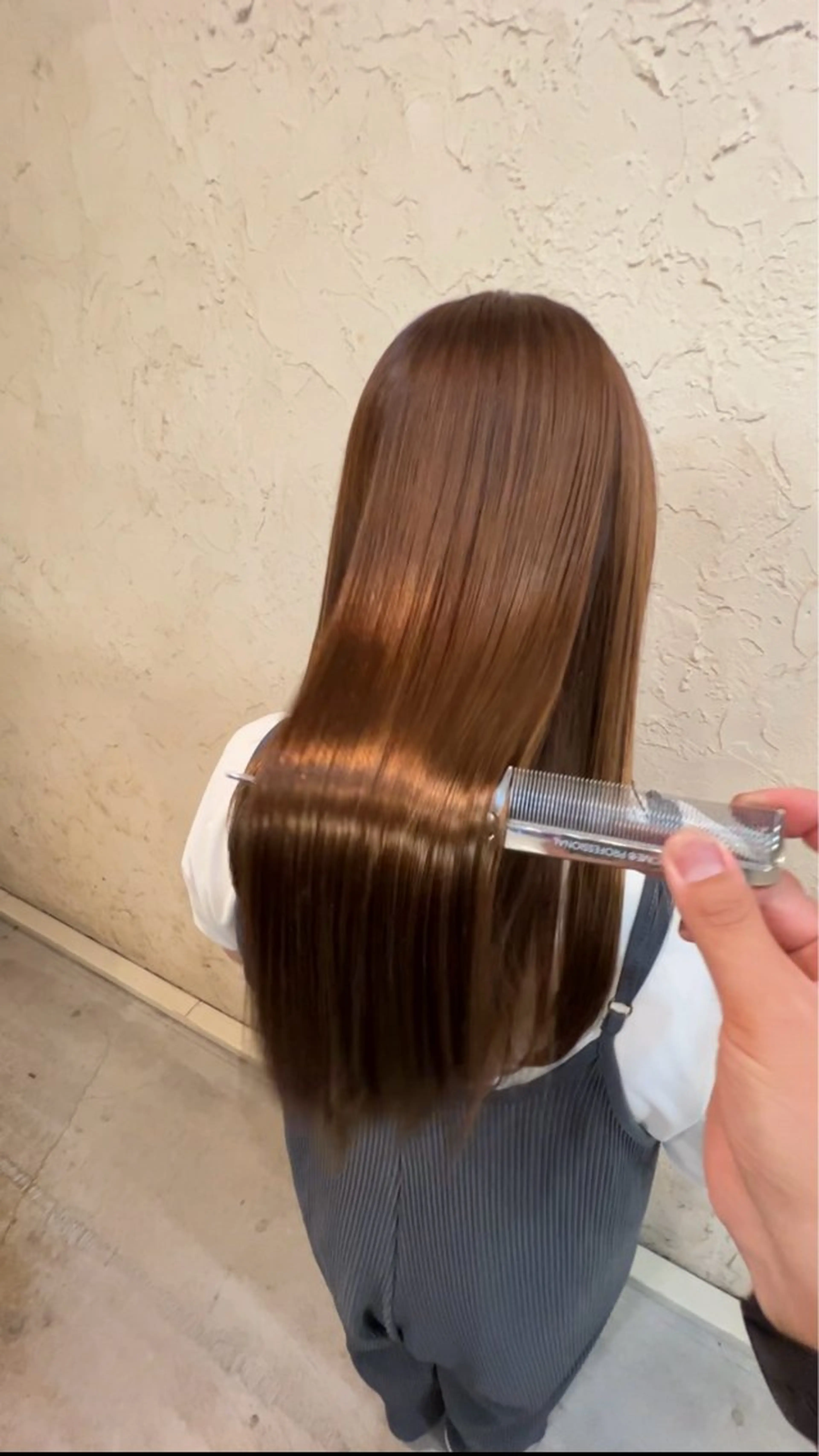 💎艶髪、手触り人気No.1💎髪質改善酸性ストレート+カット+TOKIOトリートメントの写真