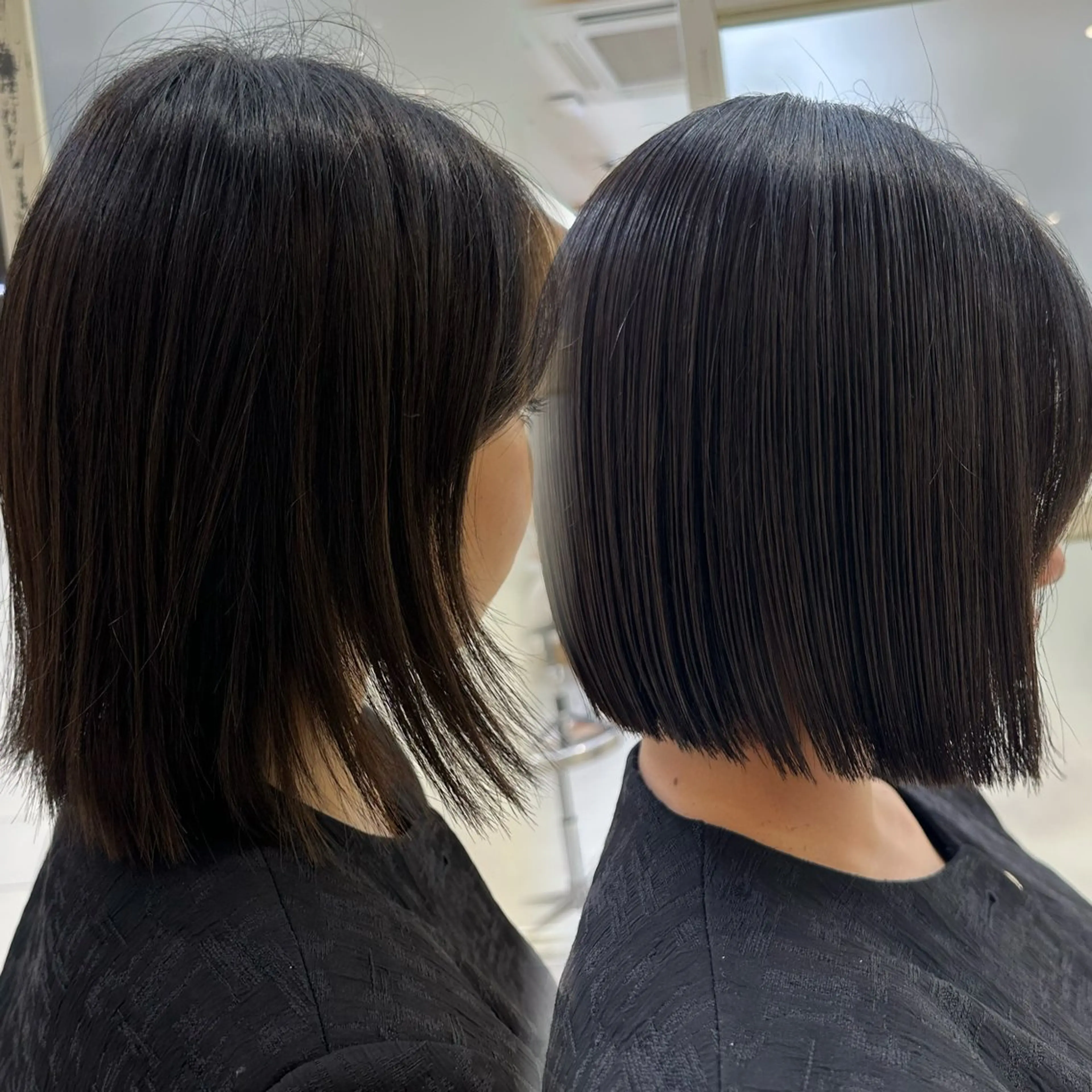 ショート oto🎀×美髪× シースルー前髪🤍のヘアスタイル