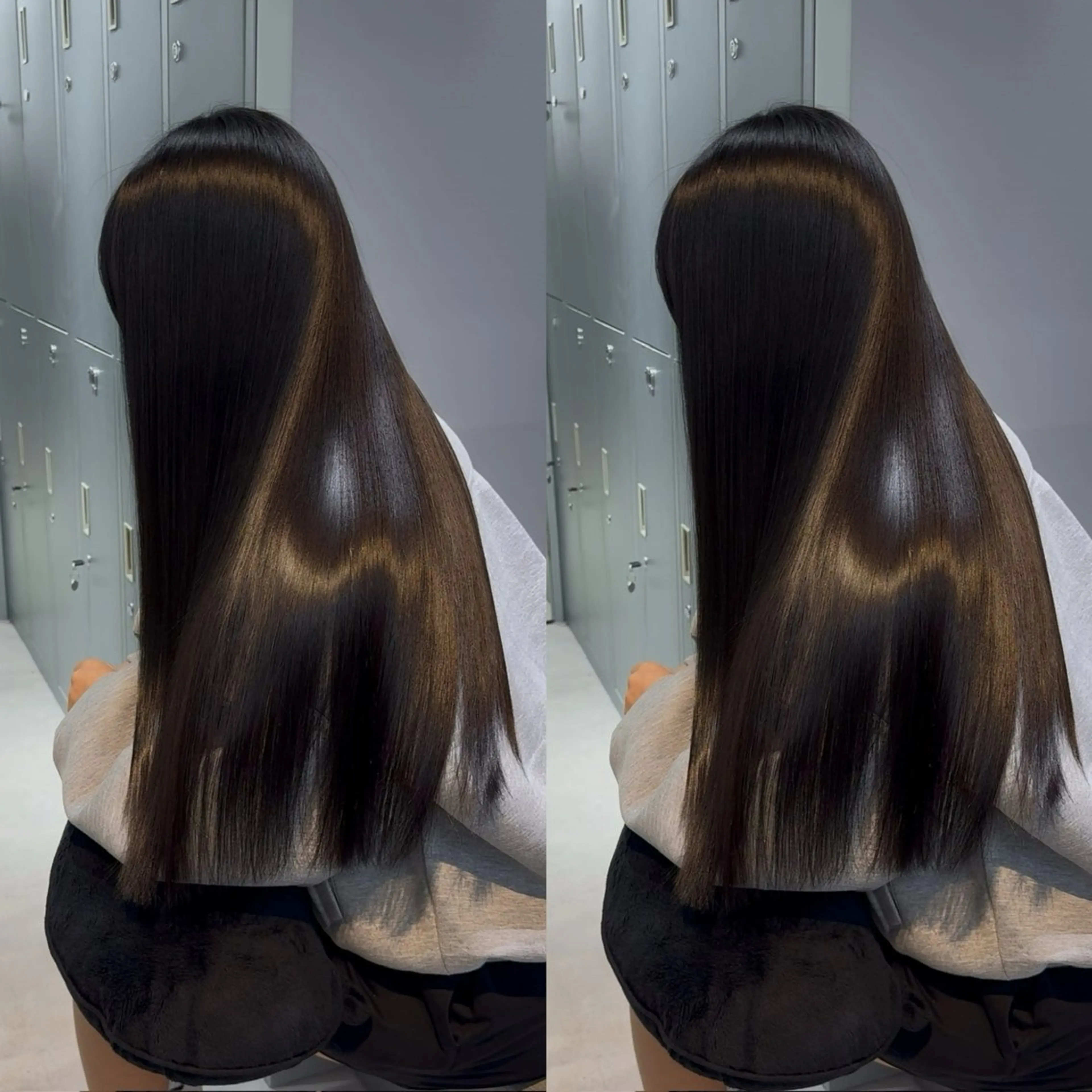 ロング カラー ブリーチ 髪質改善 縮毛矯正 トリートメント 酸性ストレート カット ヘアカラー 縮毛矯正 トリートメント 髪質改善女性支持率 Ｎｏ．1💍yasuのヘアスタイル