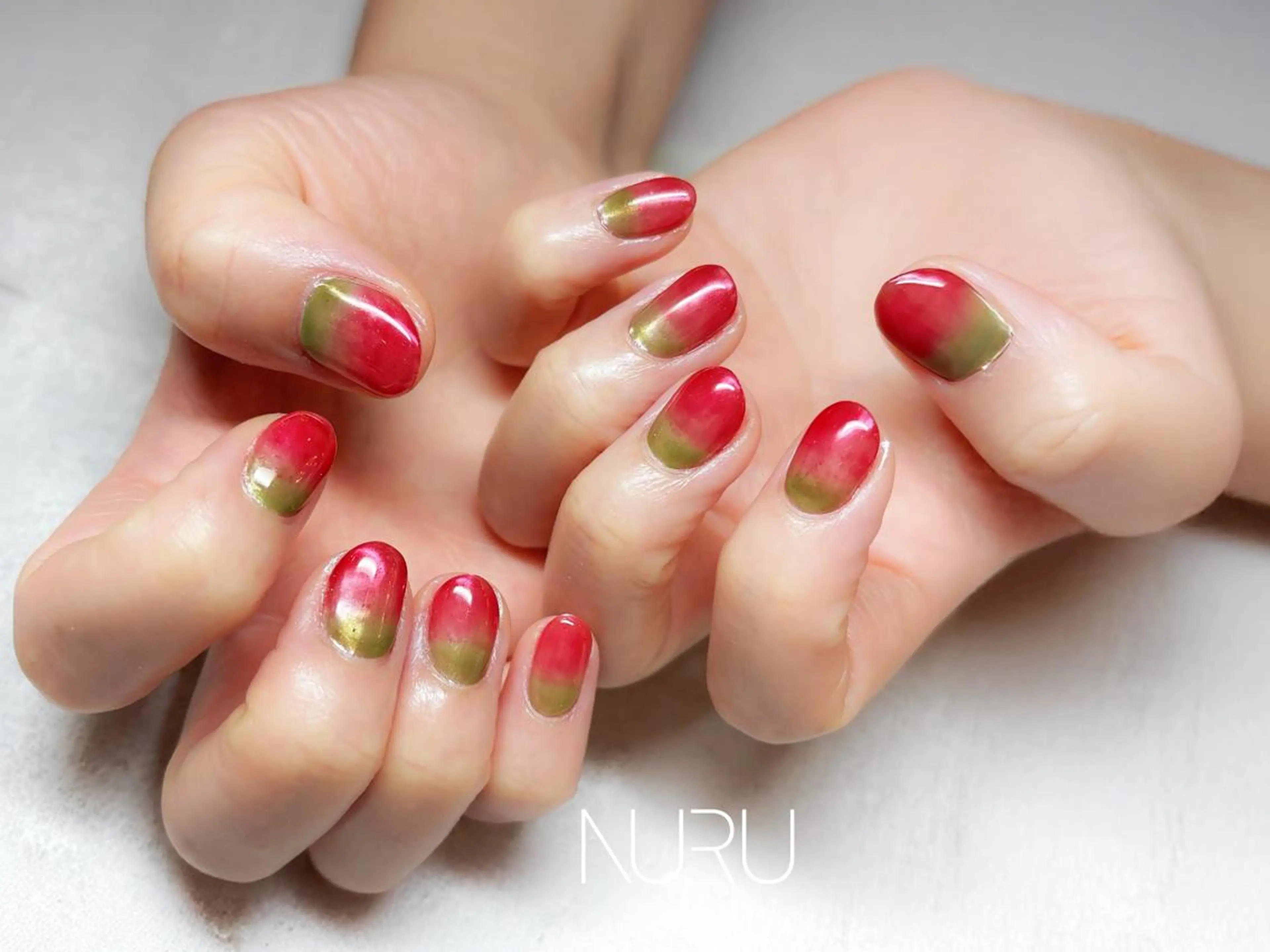 ネイル 持ち込み ハンドネイル フットネイル NURU NAIL ヌルネイル新宿のネイルデザイン