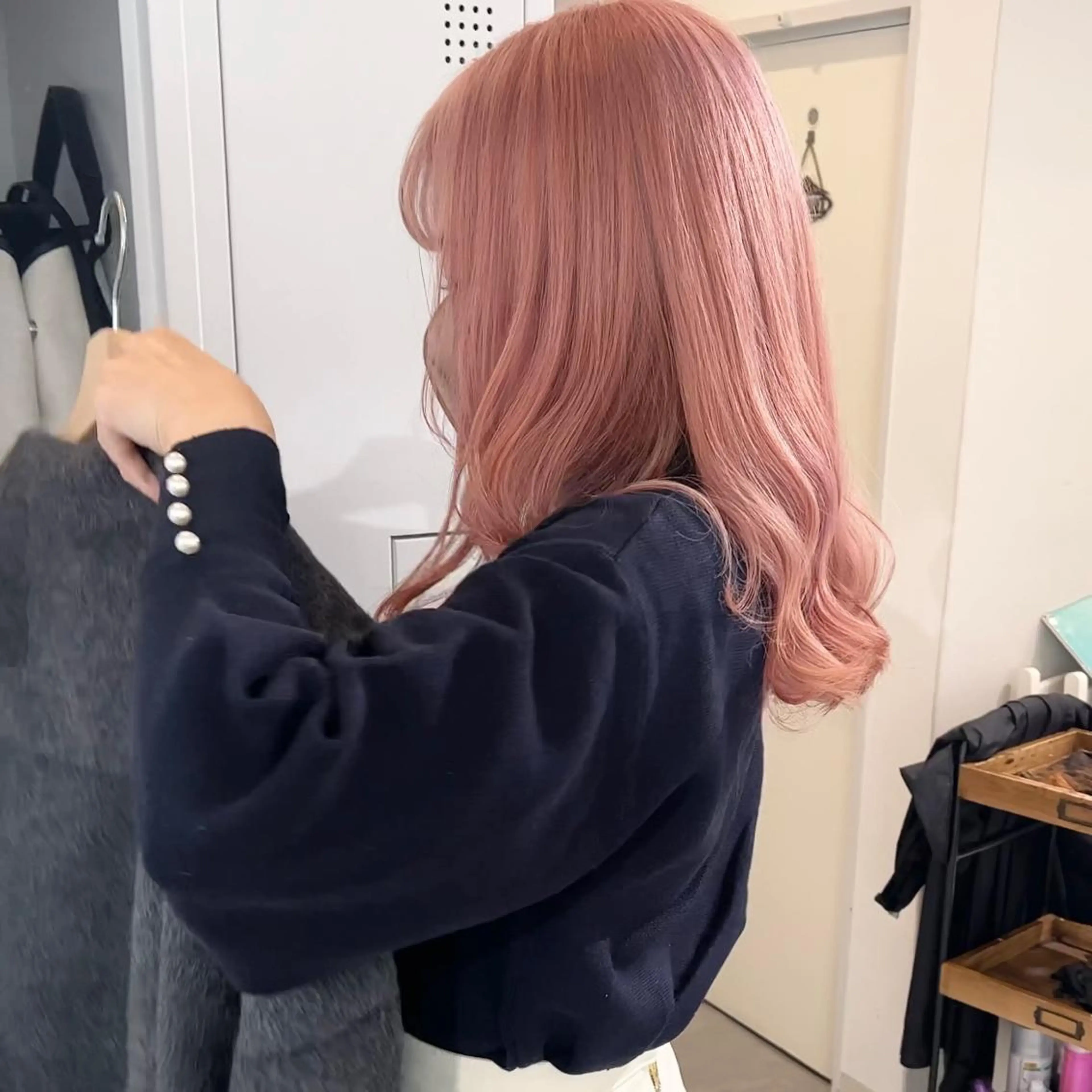 かわいいブリーチカラー＋髪質改善トリートメントの写真