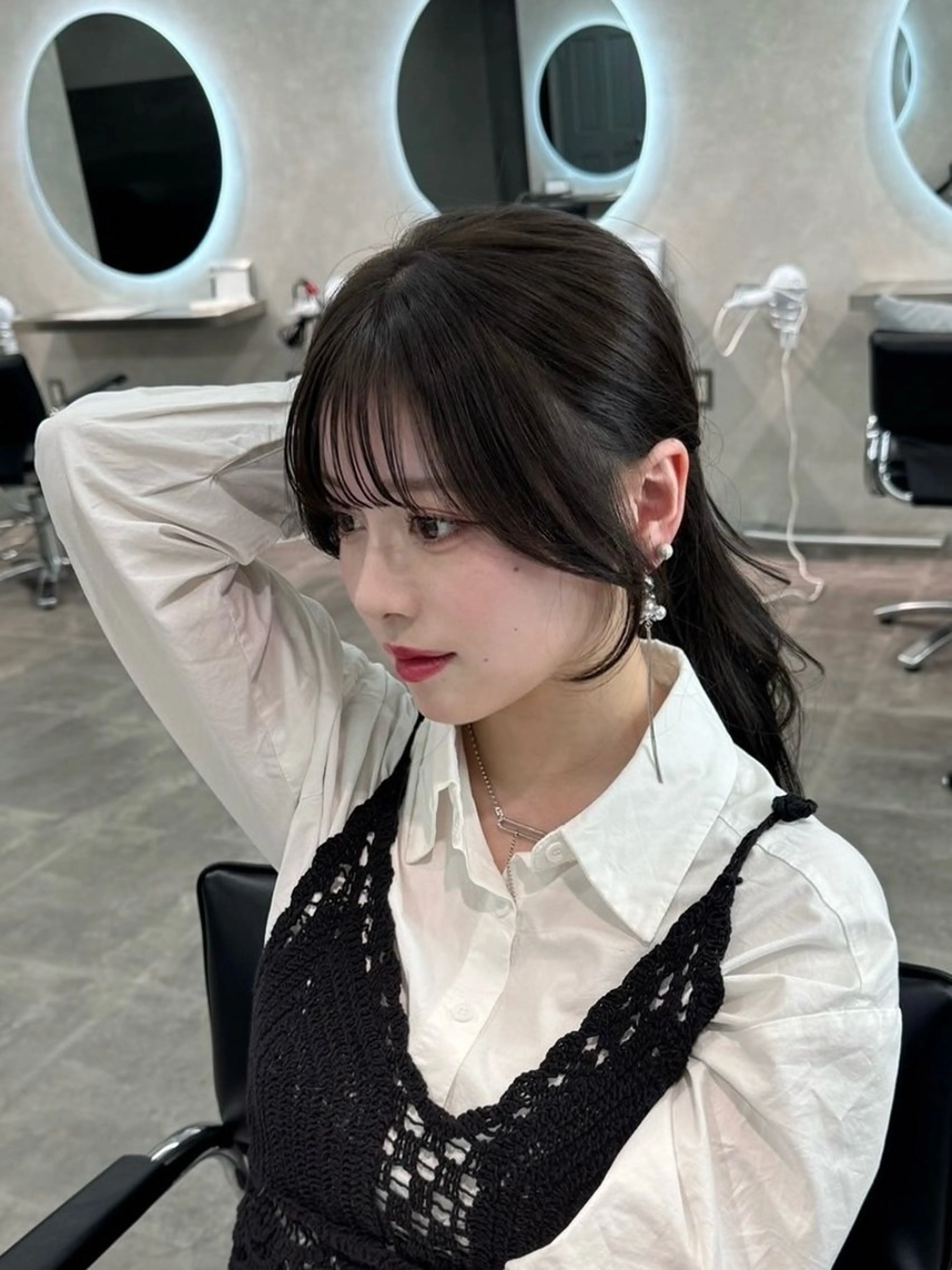 ロング カット ヘアカラー 韓国特化🇰🇷千葉 /レイヤーカット竜生のヘアスタイル