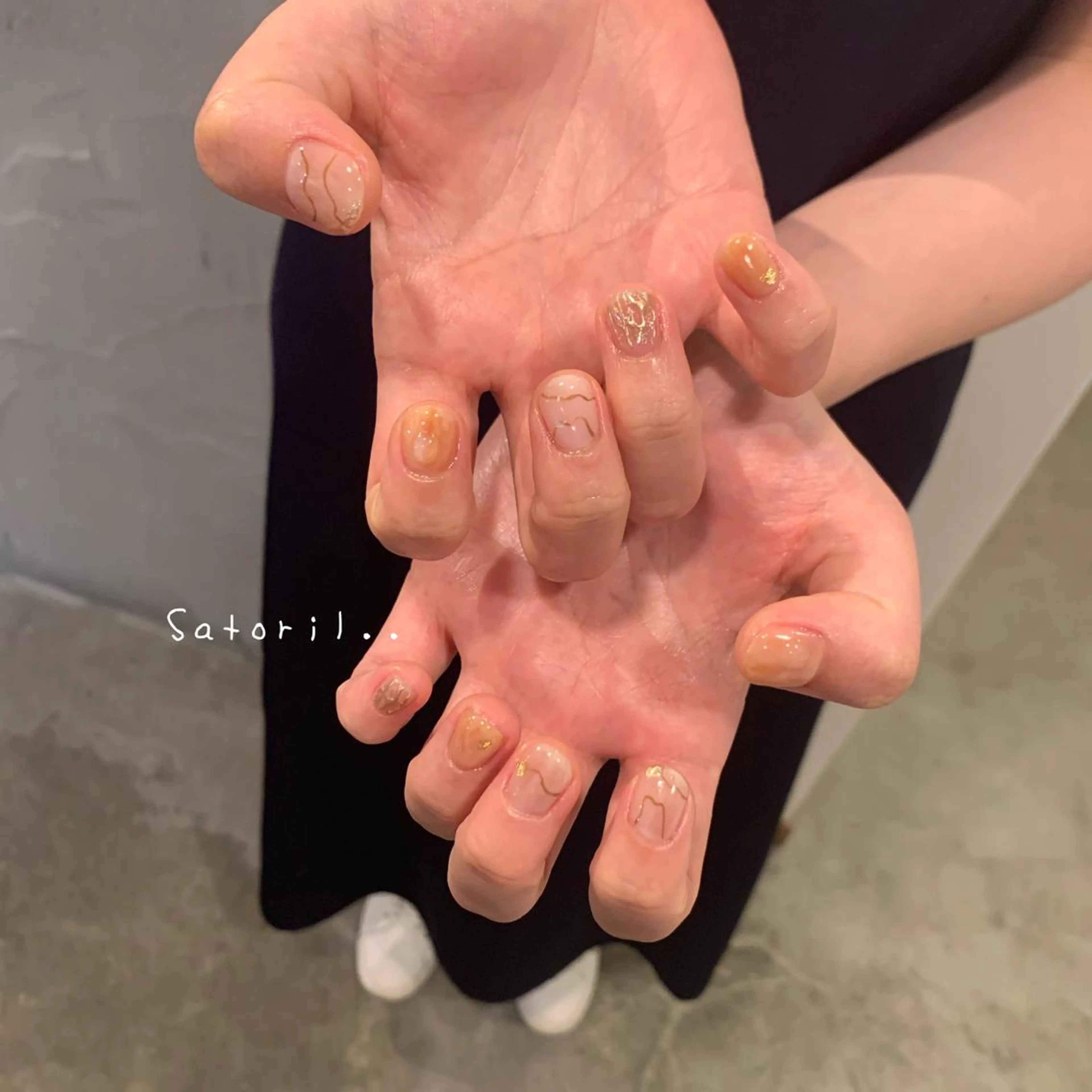 ネイル 持ち込み ハンドネイル Satoril..nail room所属・satoril.. nail roomのネイルデザイン