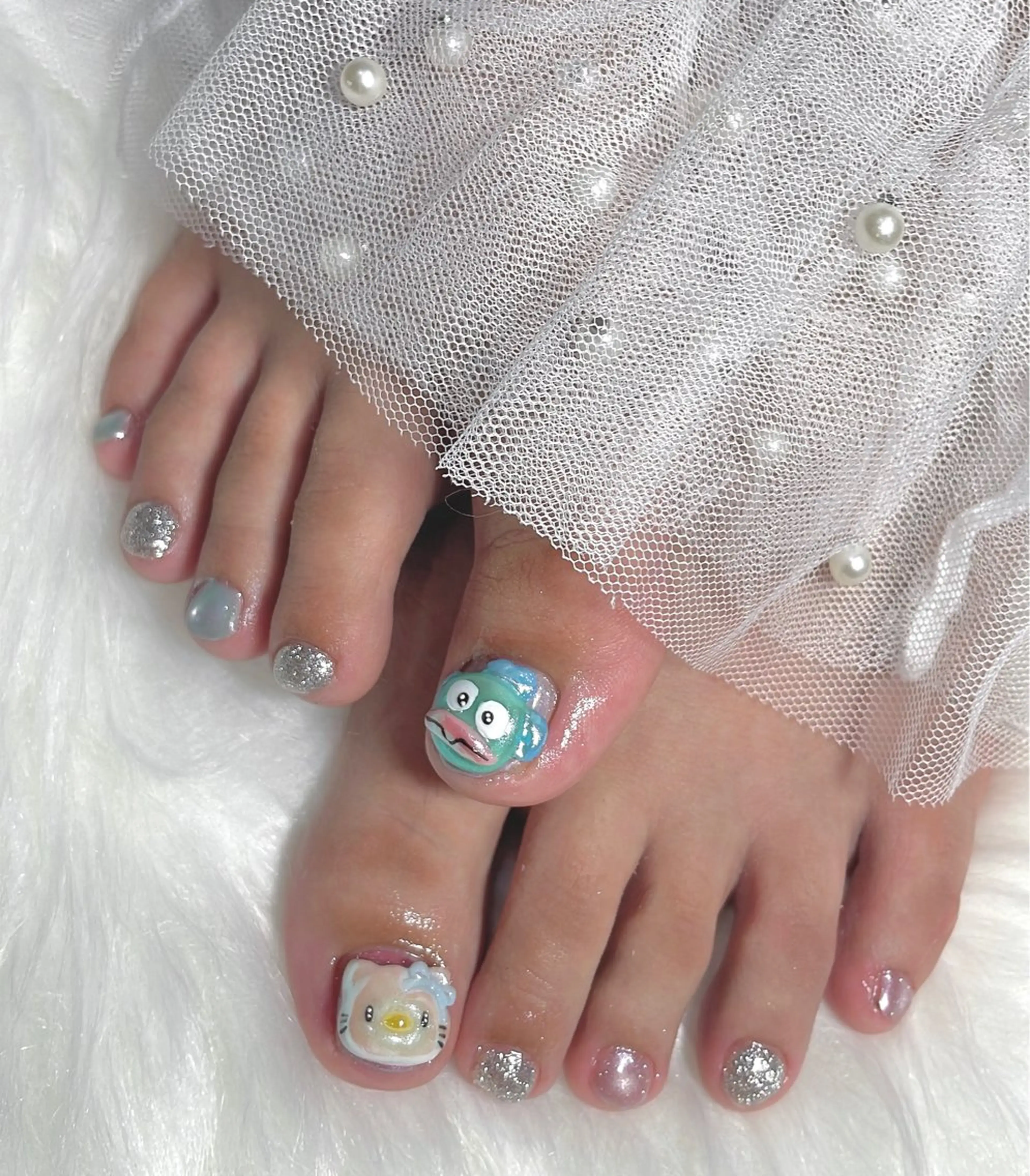 ショート フットネイル salon  Liange所属・La maharo YUのネイルデザイン