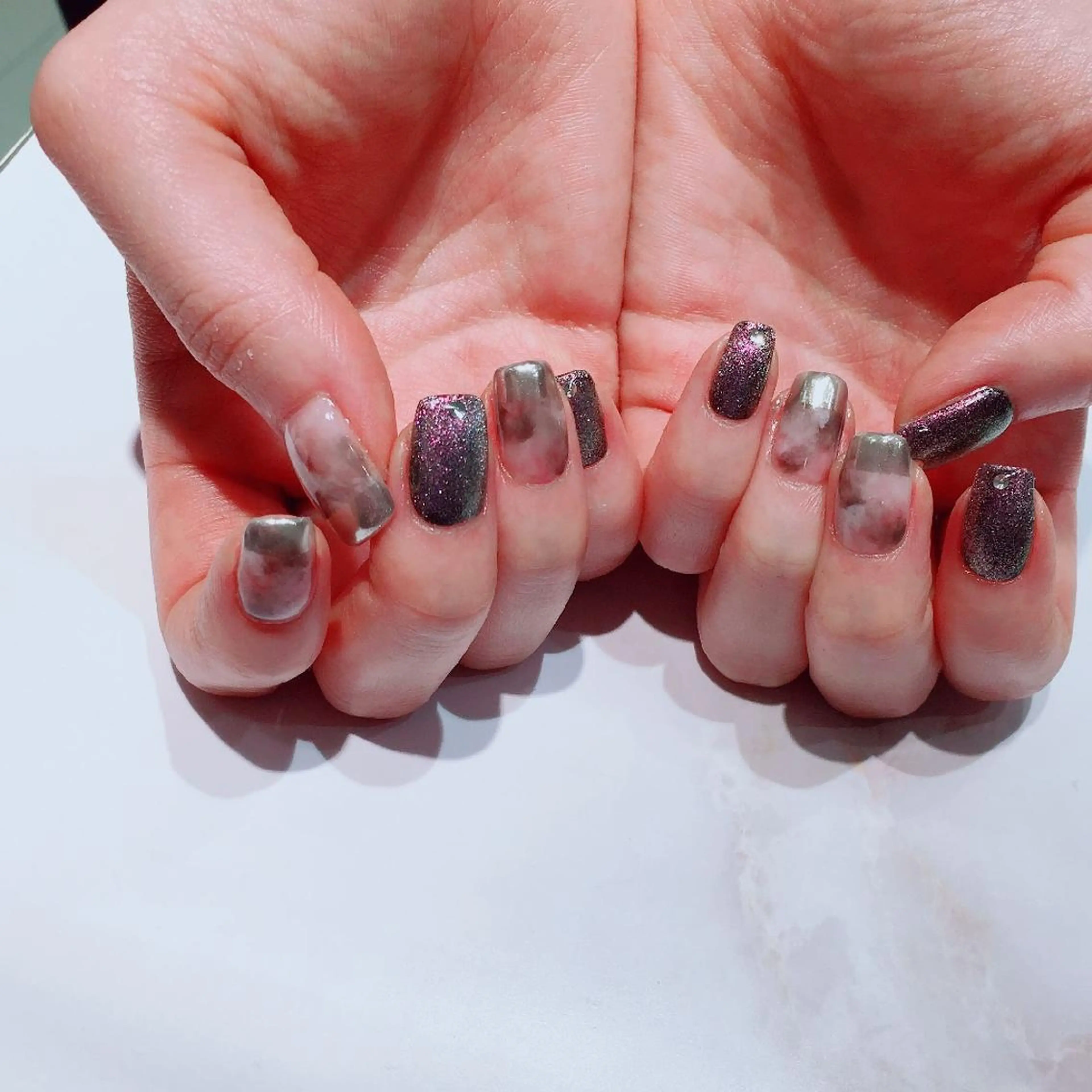ネイル L’atelier Nenuphar所属・nénuphar misaのネイルデザイン