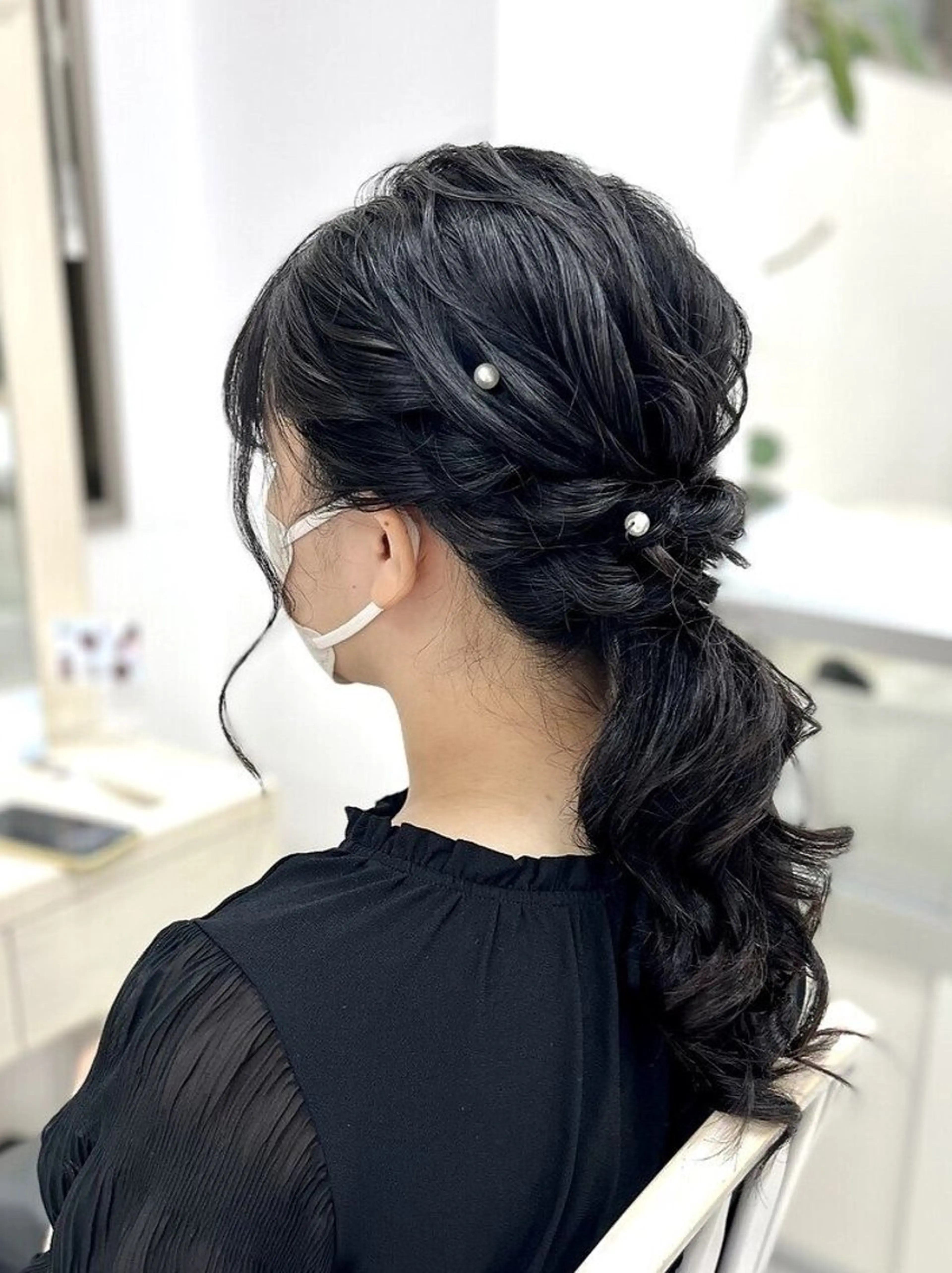 ヘアアレンジ ヘアセット 似合わせヘアメイク 💐オダギリチアキのヘアスタイル