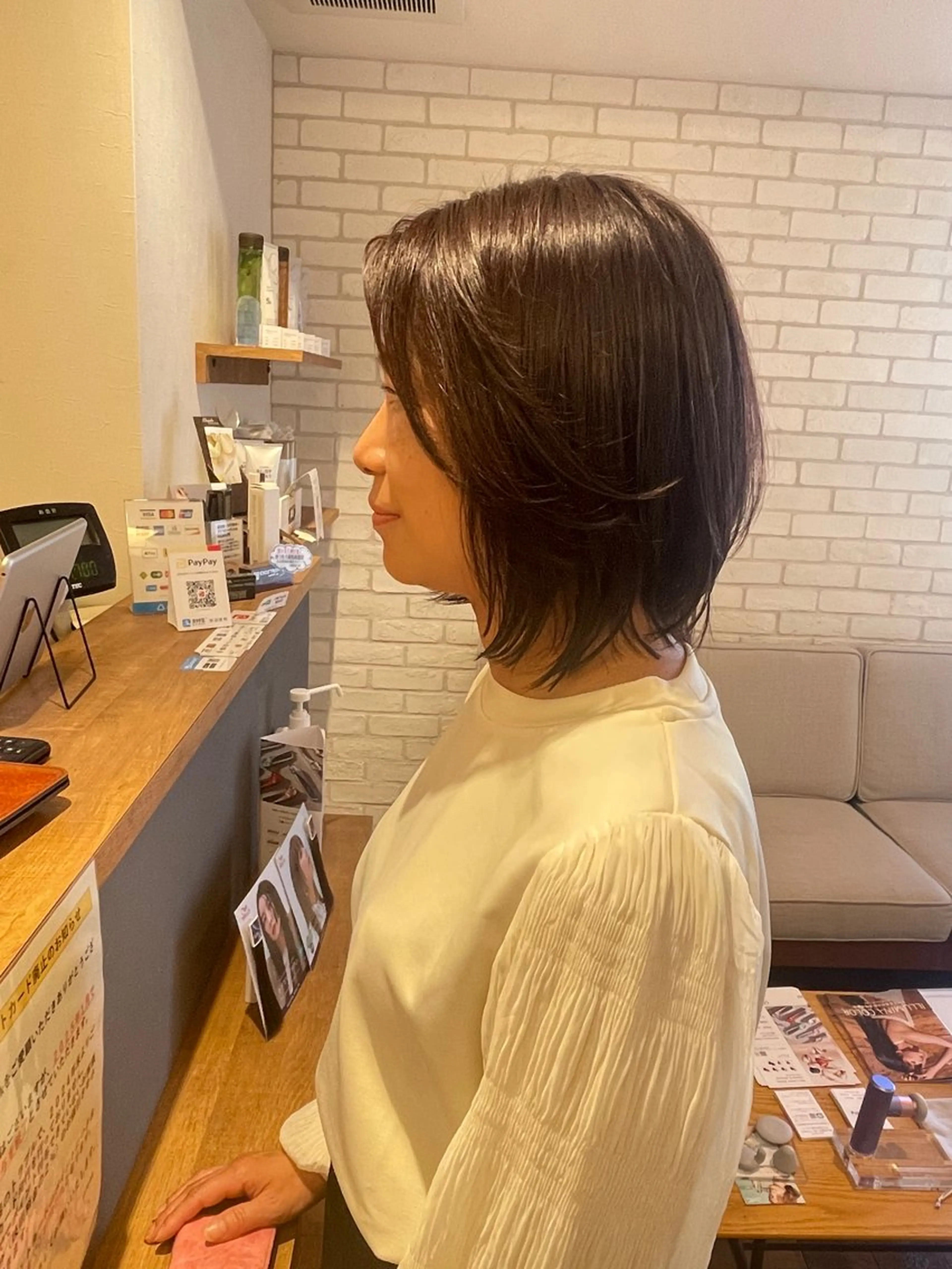 カット➕トリートメントの写真