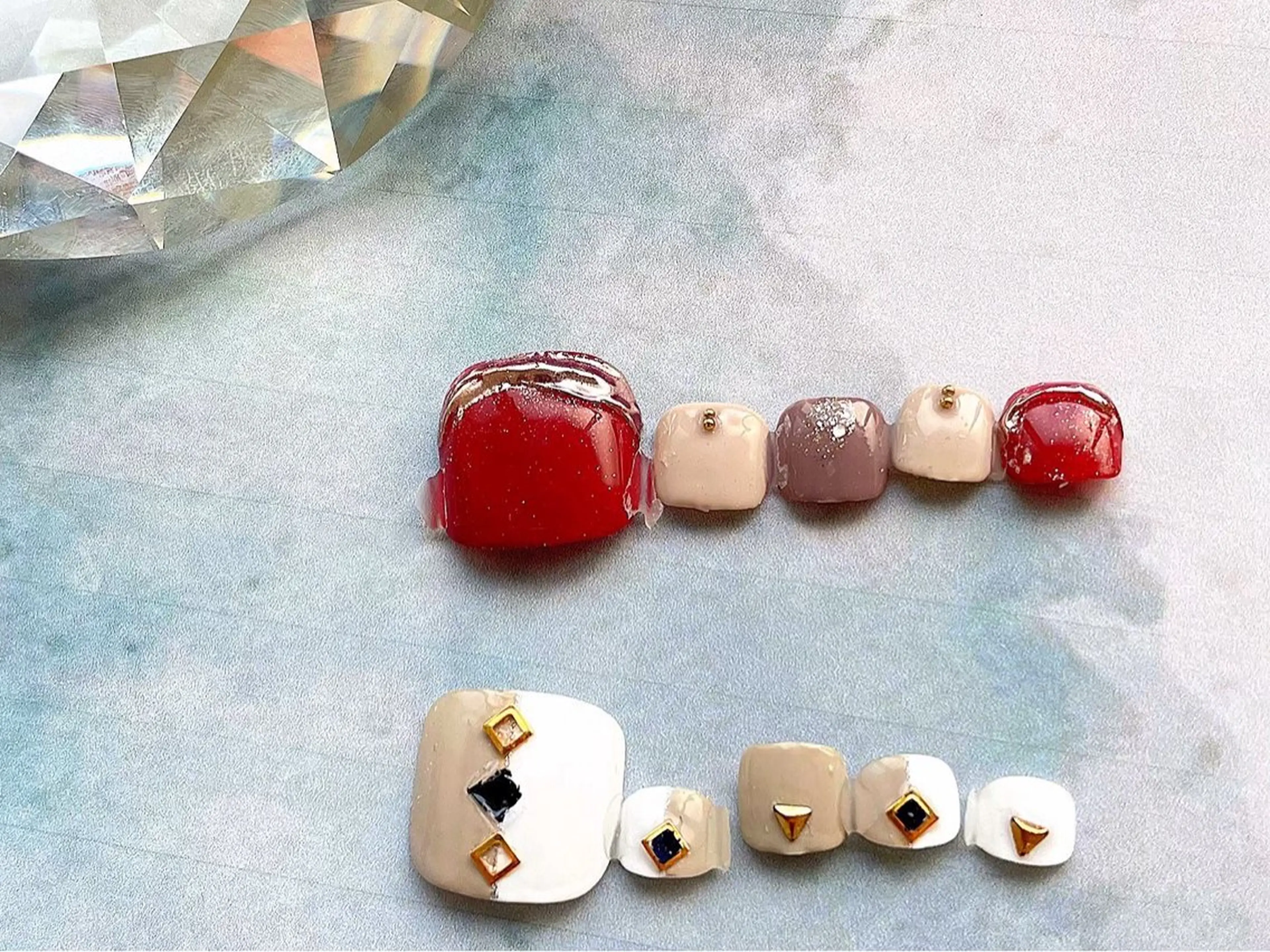 ネイル フットネイル Bellezza Nailのネイルデザイン