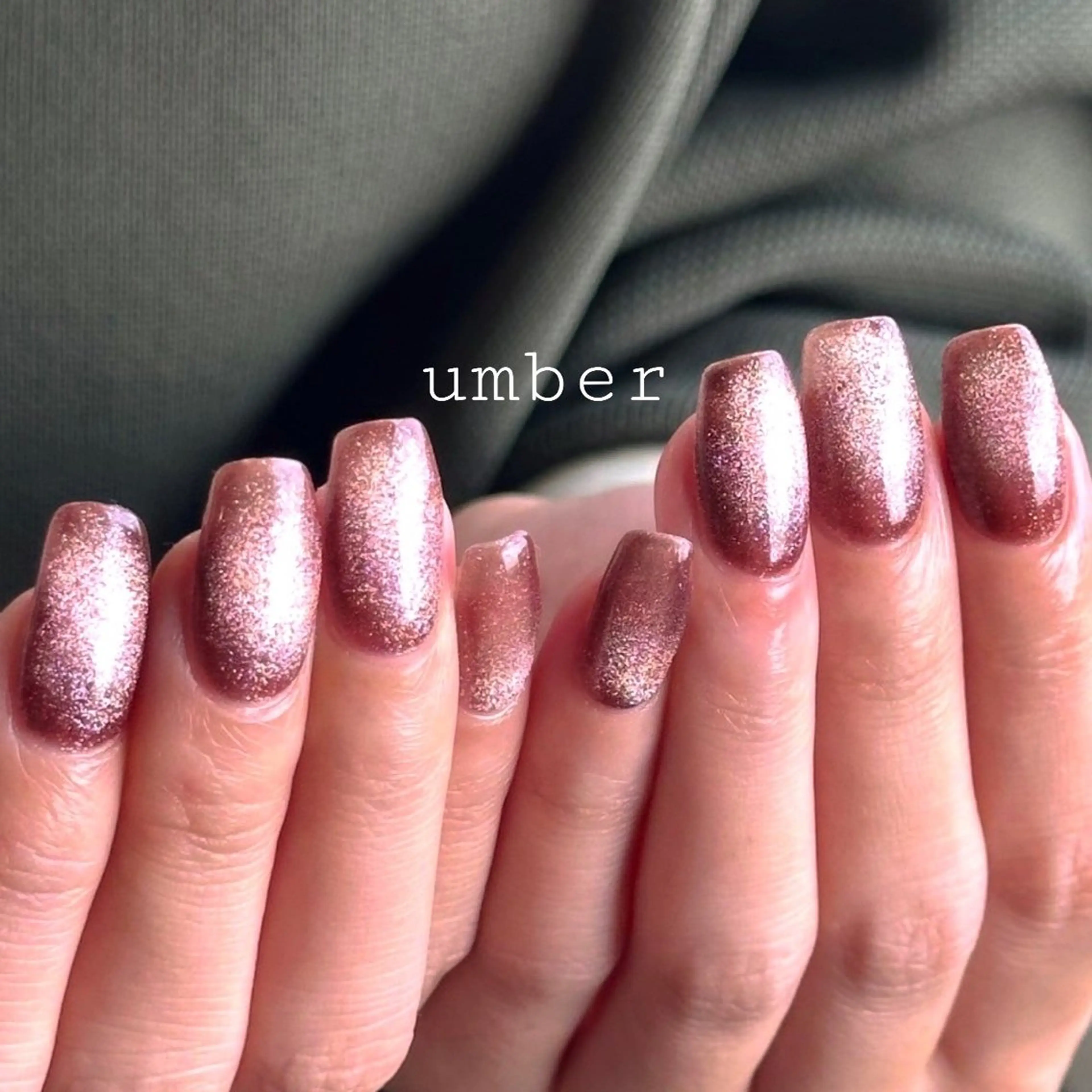 ネイル ハンドネイル umber 三茶1分のネイルデザイン