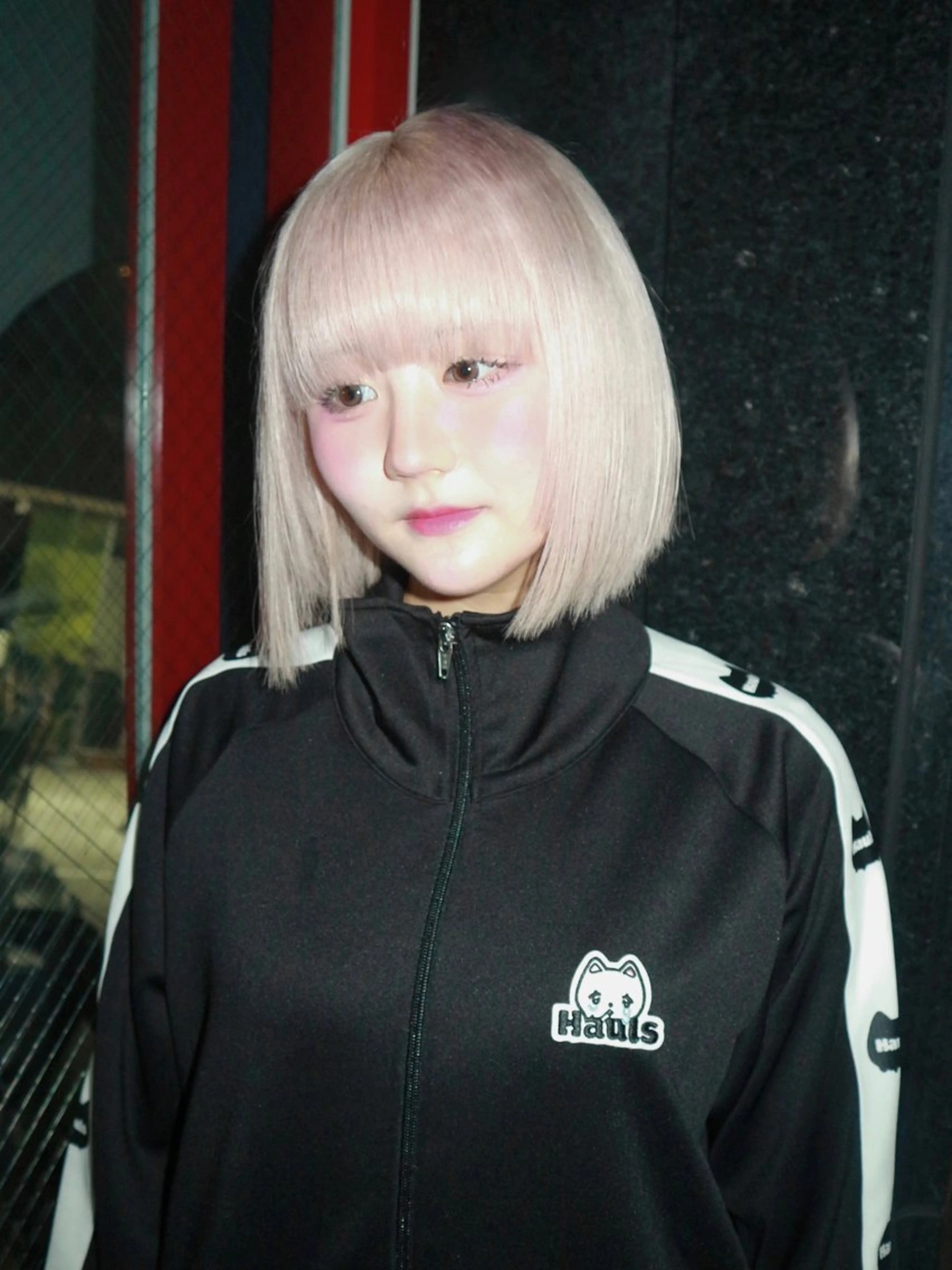 ショート カラー ヘアカラー トリートメント メンズ/ハイトーン 特化/中崎町/ミユのヘアスタイル