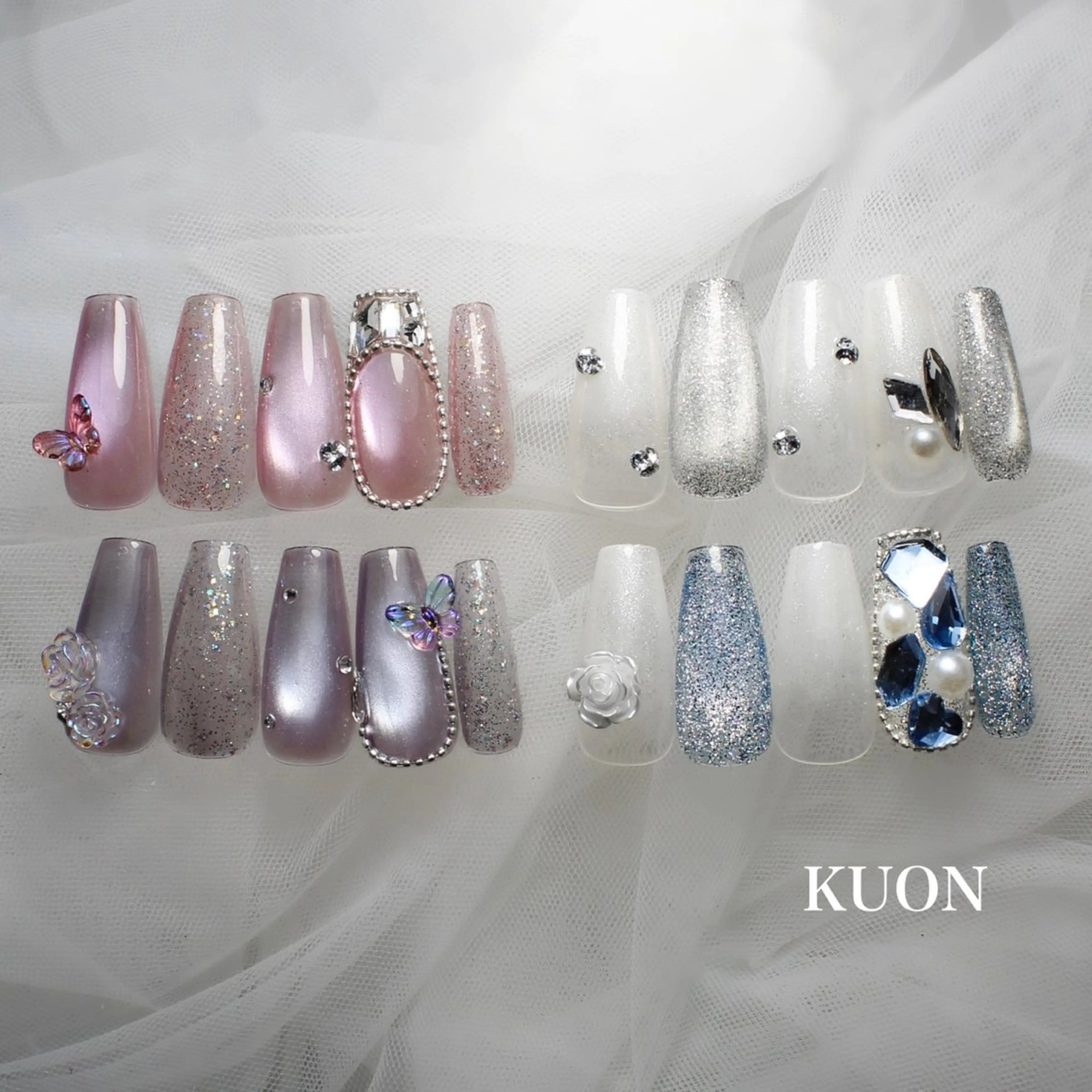 ネイル KUON 本町阿波座のネイルデザイン