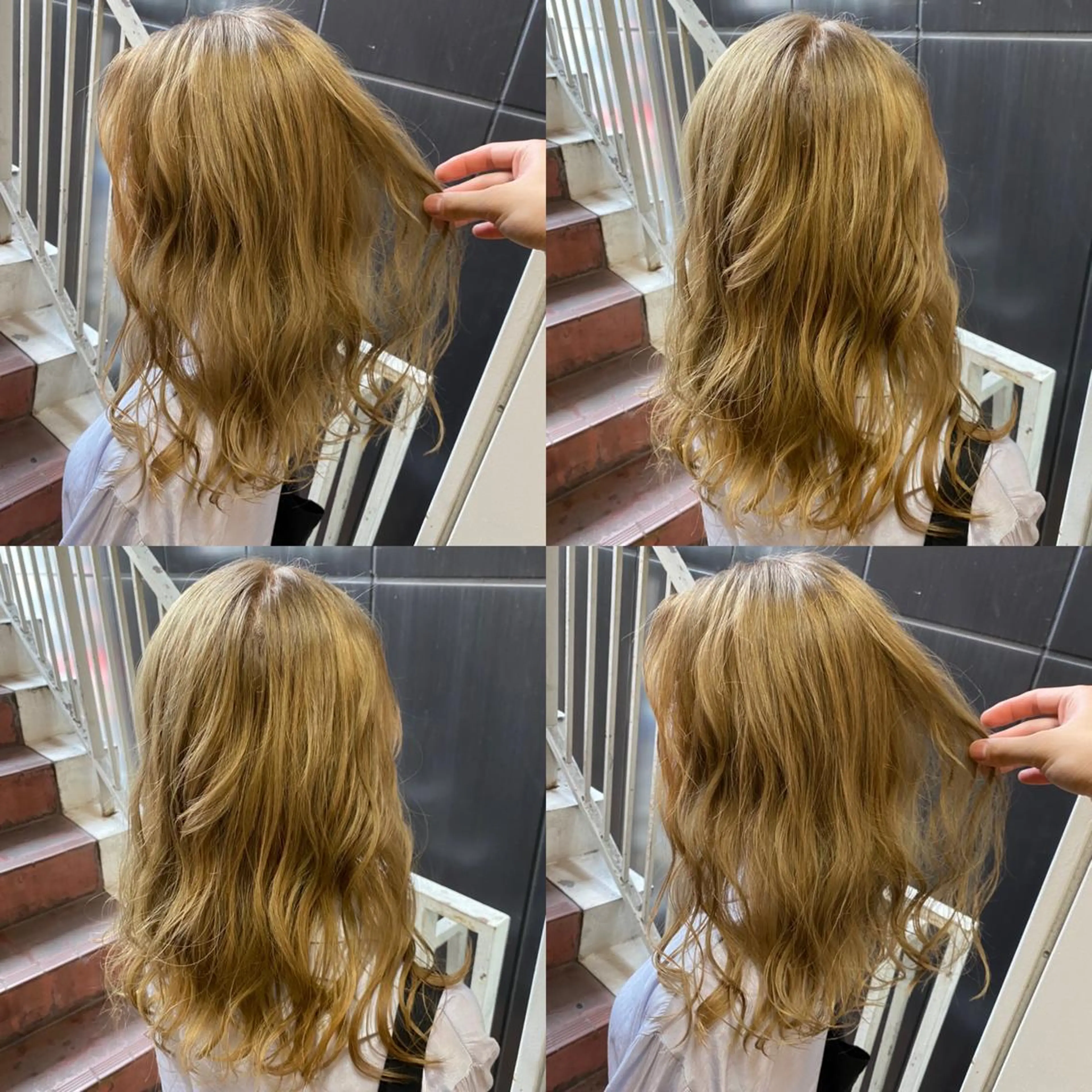 カラー グレージュ ミルクティーグレージュ カット ヘアカラー トリートメント ご予約 宜しくお願いします!のヘアスタイル