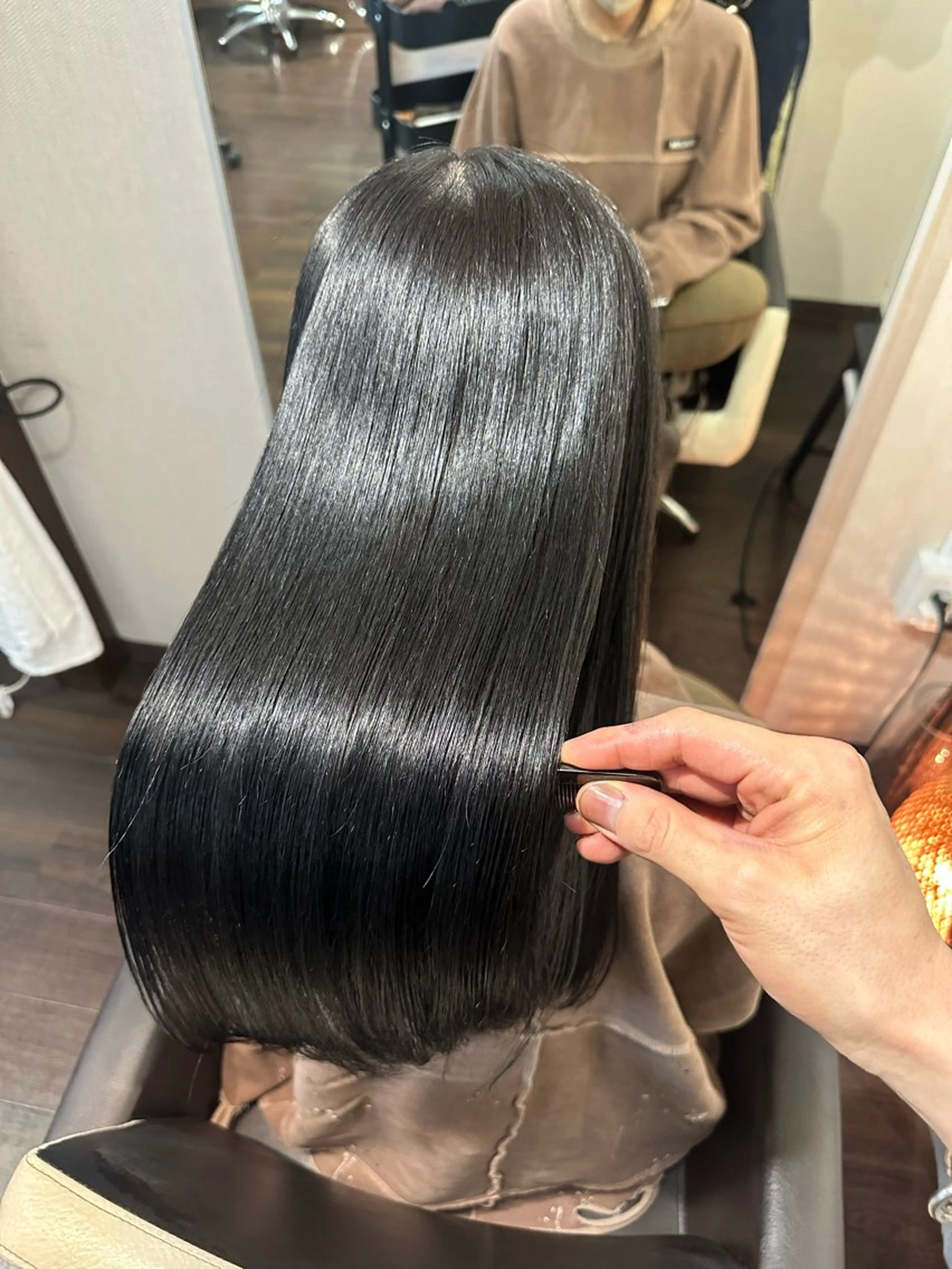 ロング カラー カット ヘアカラー トリートメント ヘッドスパ youres hair 東口店所属・🌸ULTOWA🌸 髪質改善/縮毛/店長のヘアスタイル
