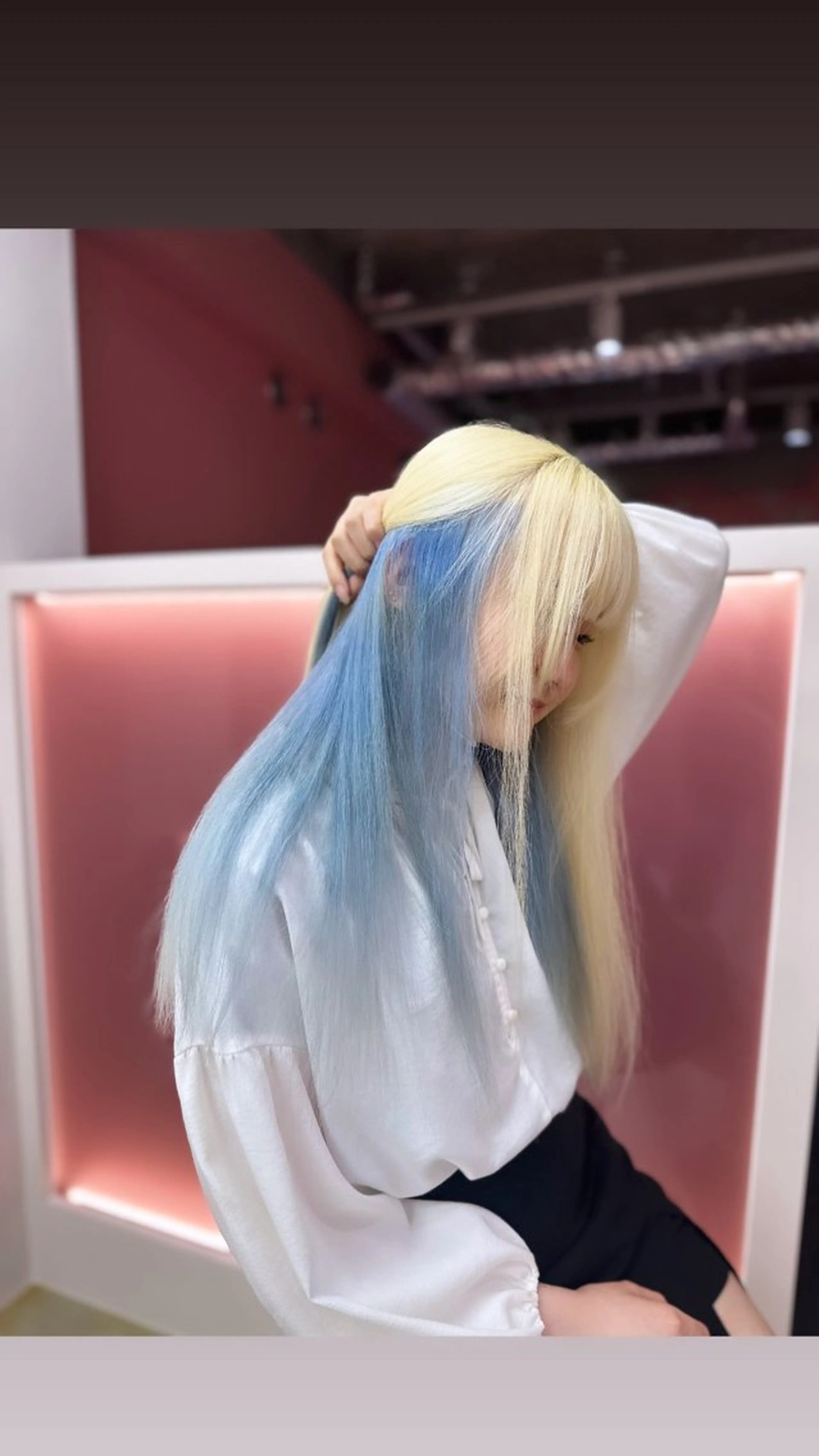 カラー ブロンド ブリーチカラー 特化/MAHIROのヘアスタイル