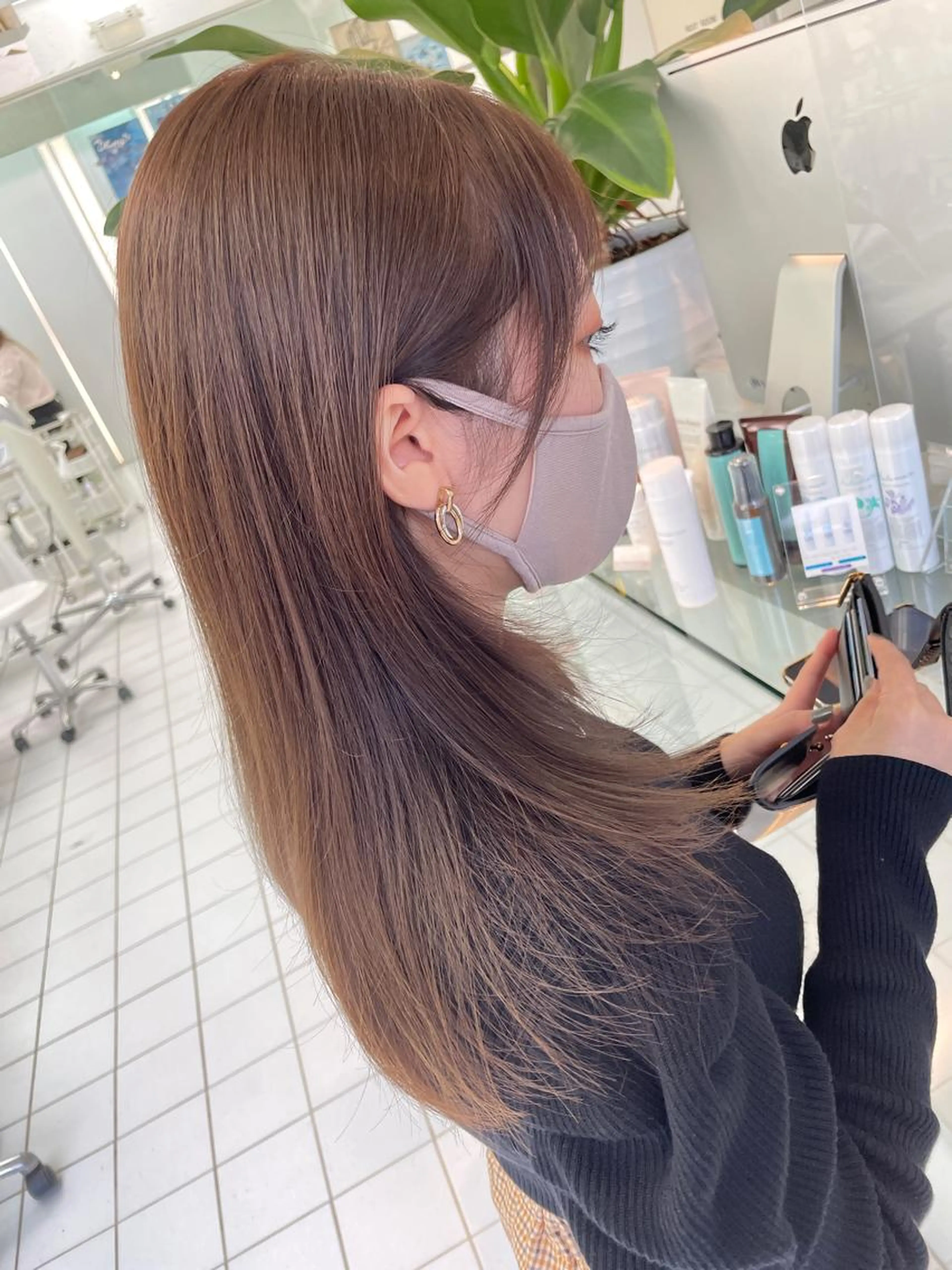 【ブリーチ無しのワンカラー限定】フルカラー＋マイクロバブルの写真