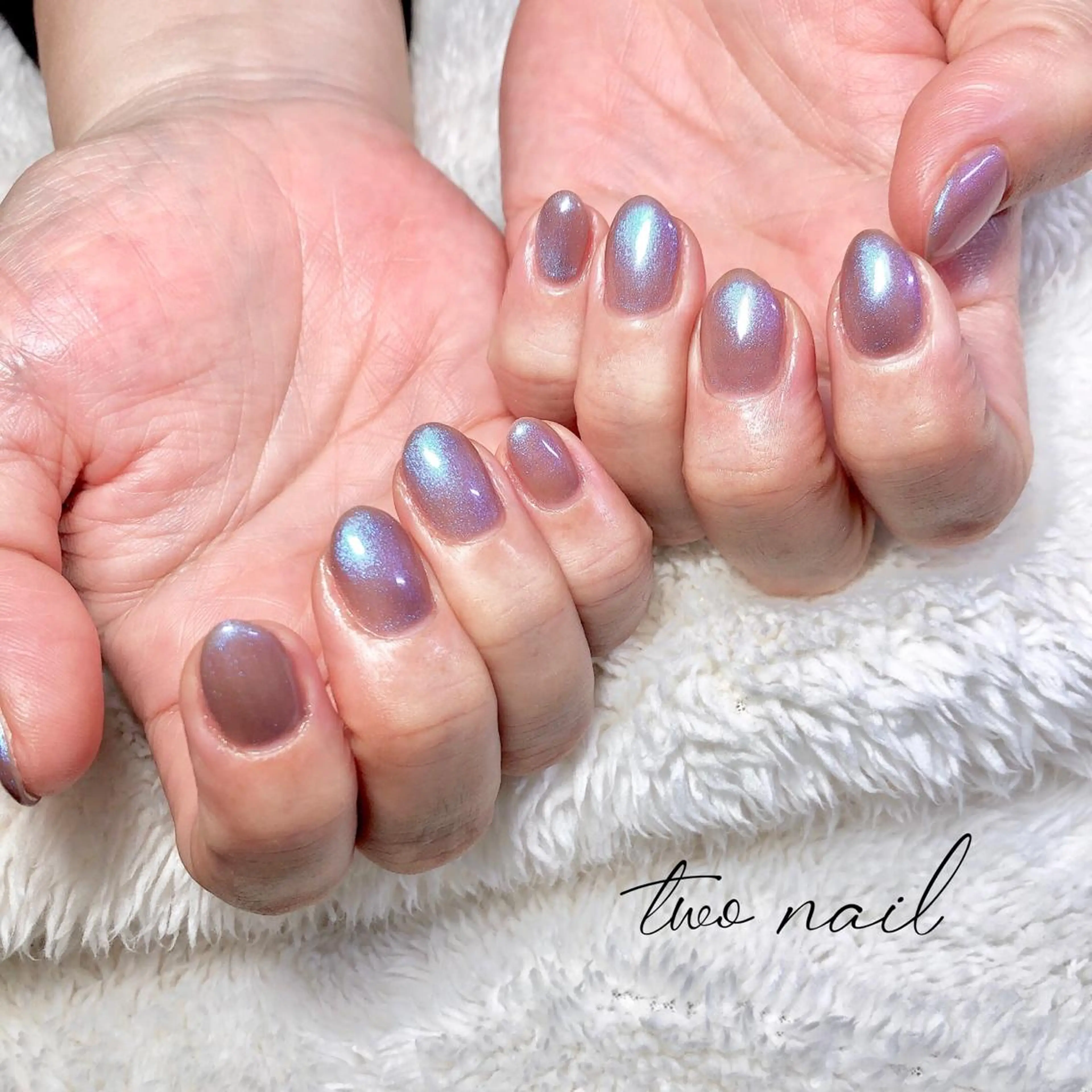 ネイル アートネイル フットネイル ハート マグネットネイル ニュアンスネイル ハンドネイル two nailのネイルデザイン