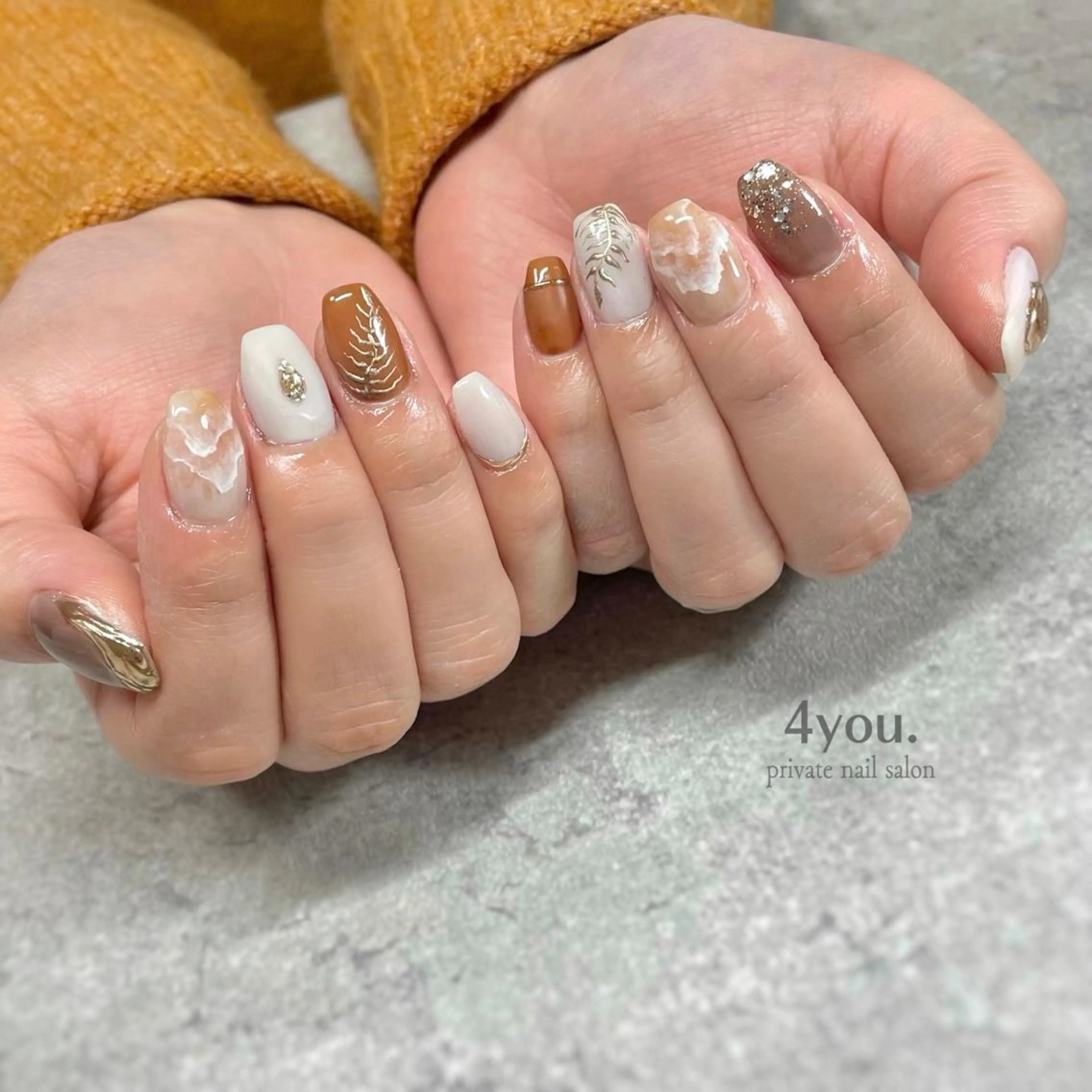 ネイル nail salon ４ｙｏｕ．のネイルデザイン