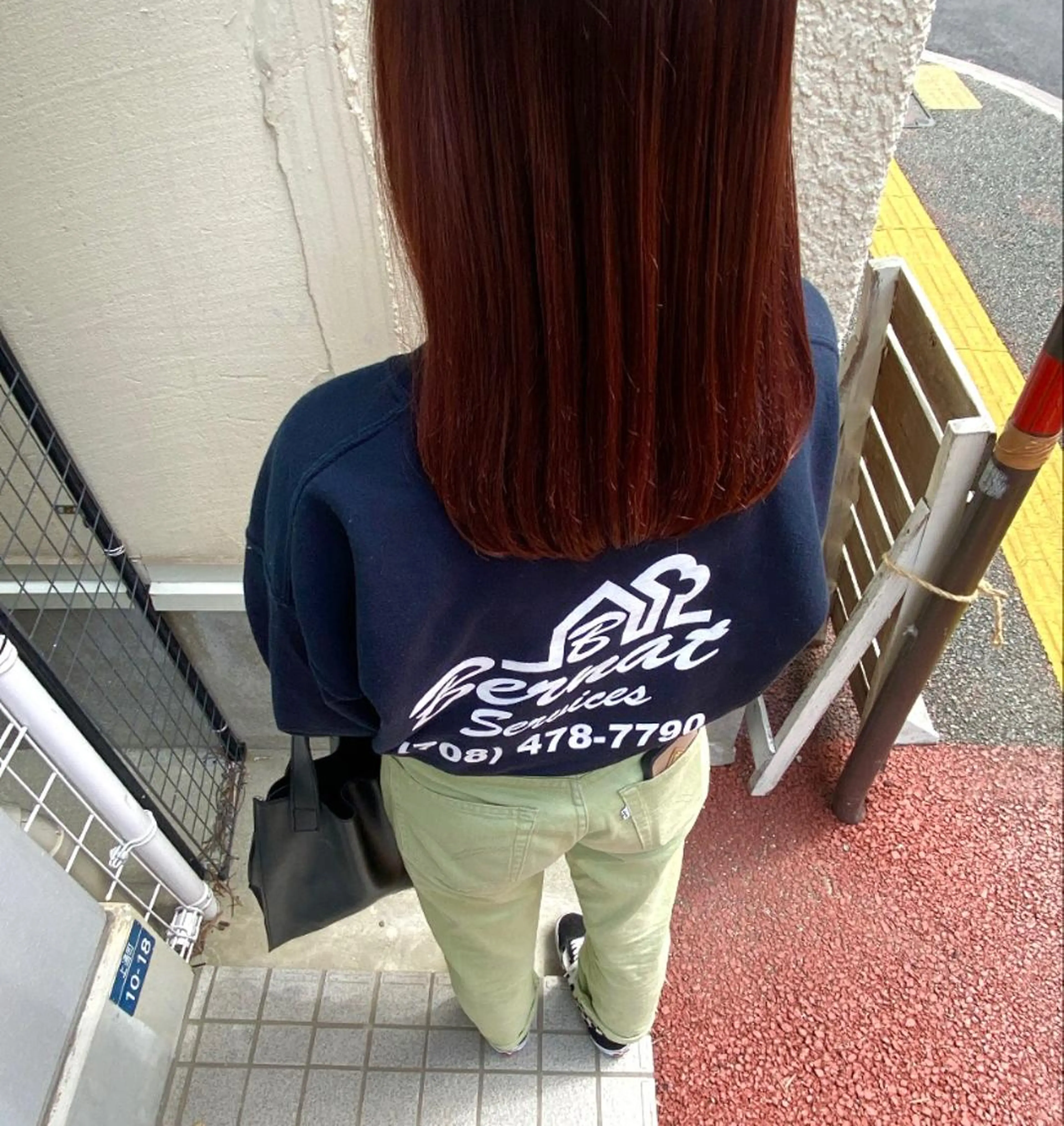セミロング F-card所属・shiga mariaのヘアスタイル