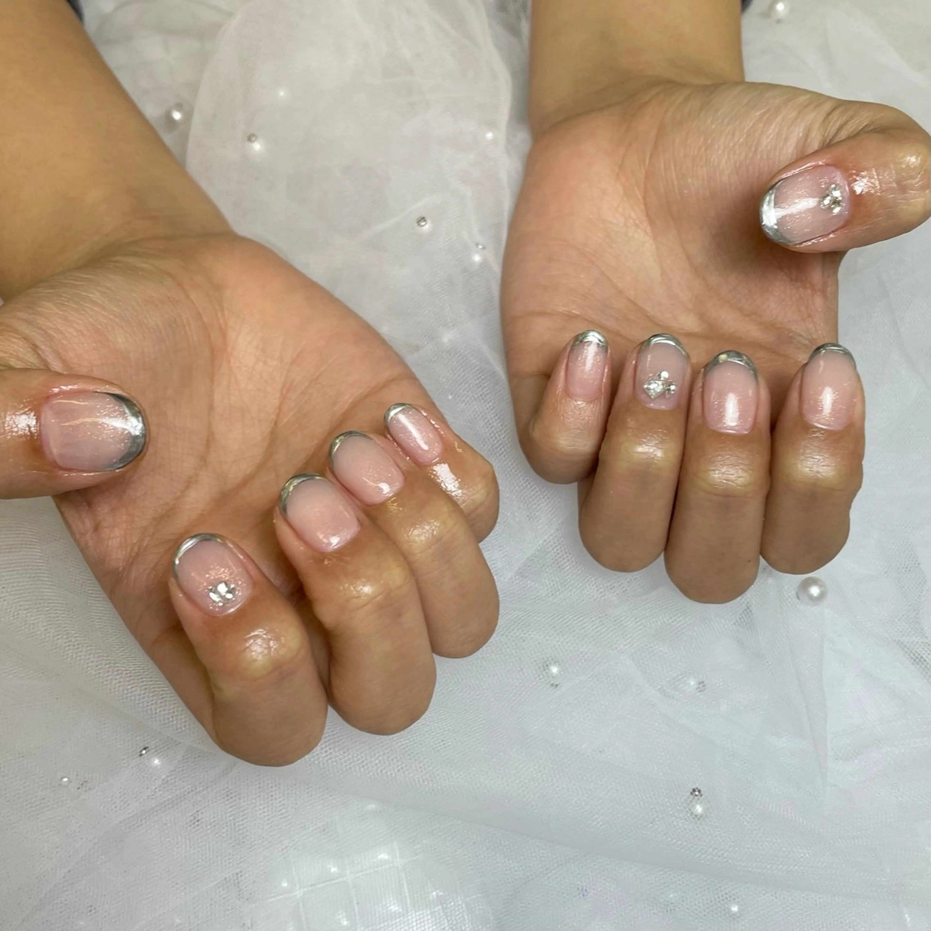 ネイル ハンドネイル フットネイル S LOUNGE NAIL所属・パーツたくさん🍓 SUMIのネイルデザイン