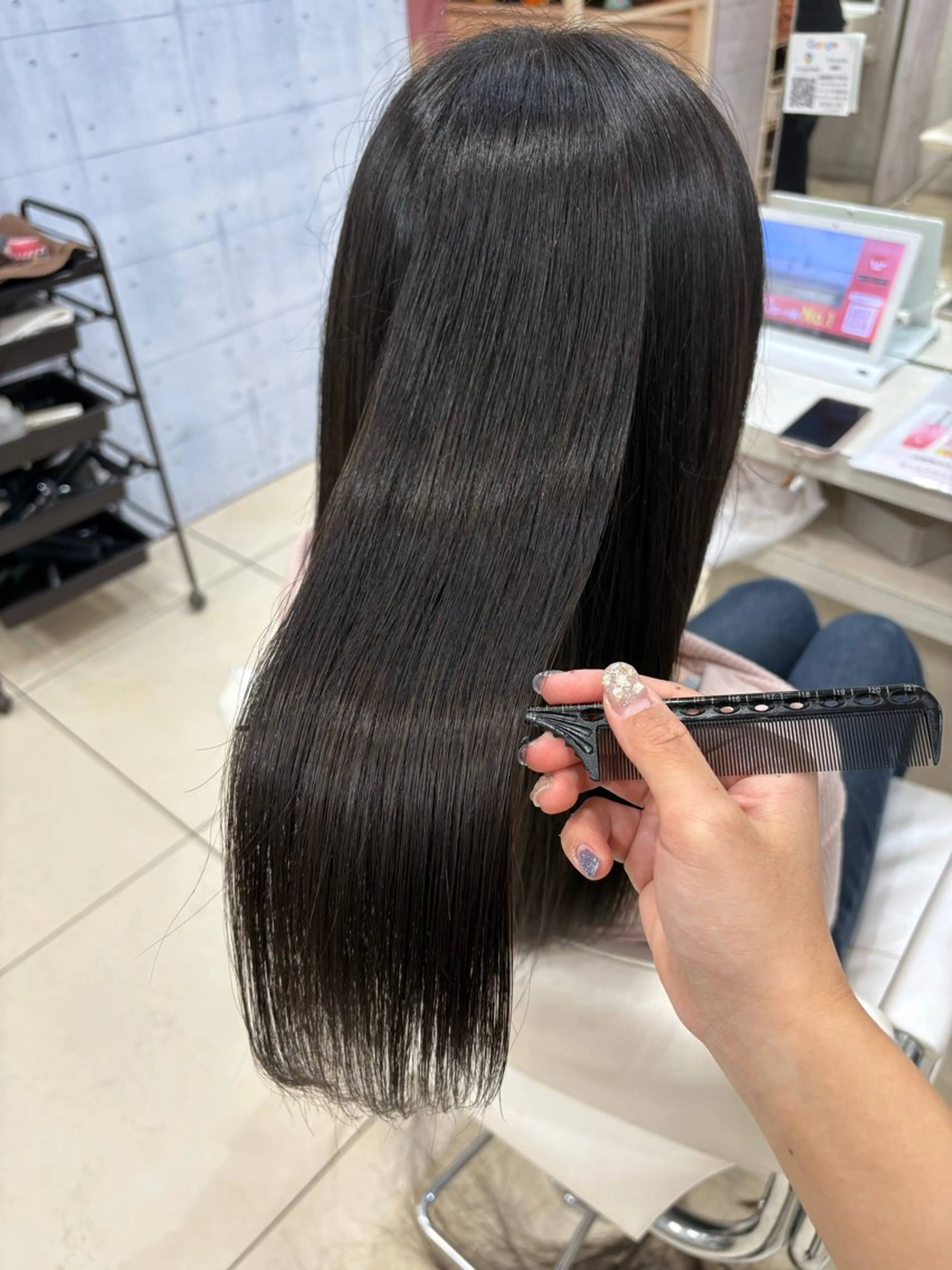 セミロング カラー 🌻髪質改善カラー 🌻Yunaのヘアスタイル