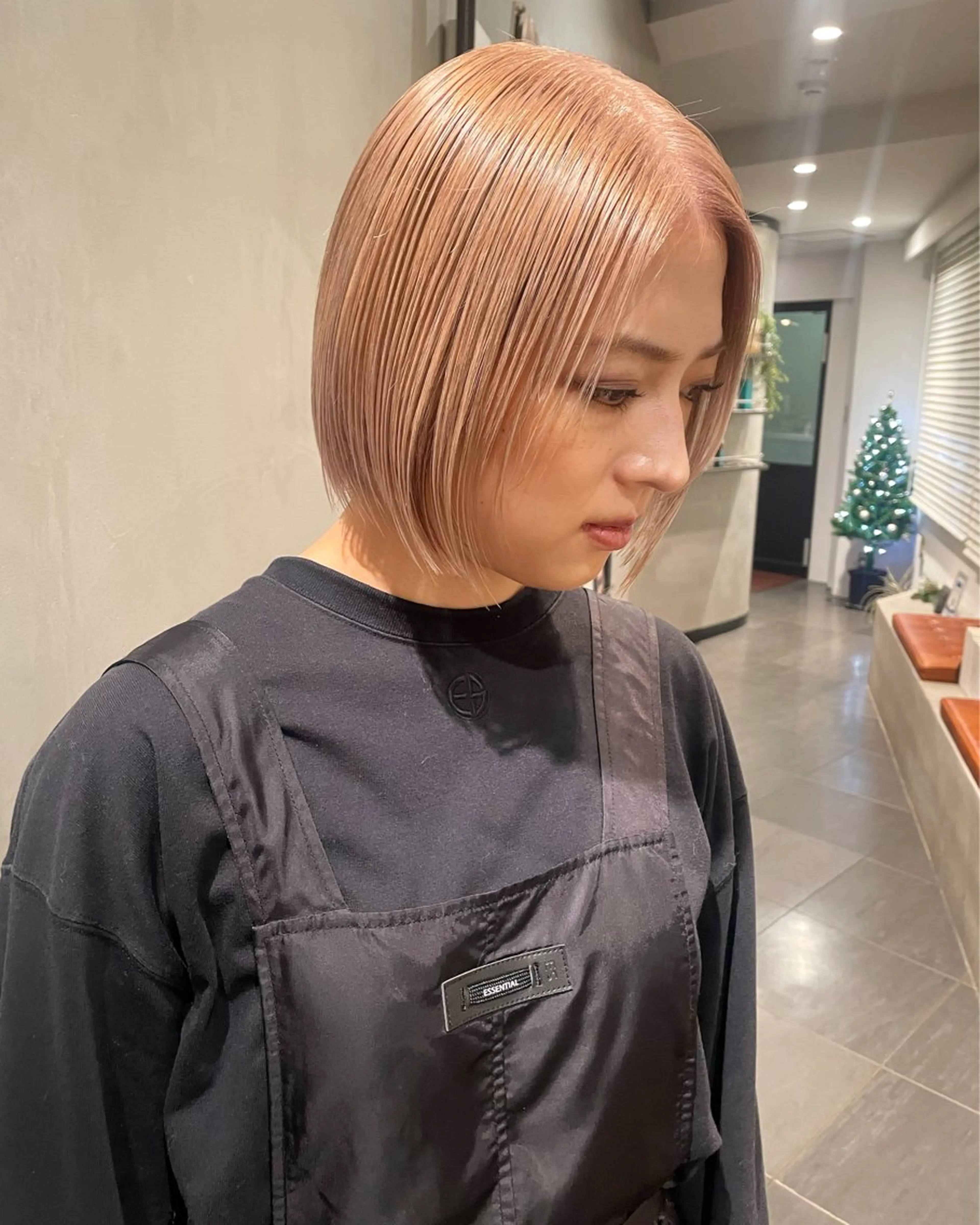 ショート カラー カット ヘアカラー トリートメント 優 作のヘアスタイル