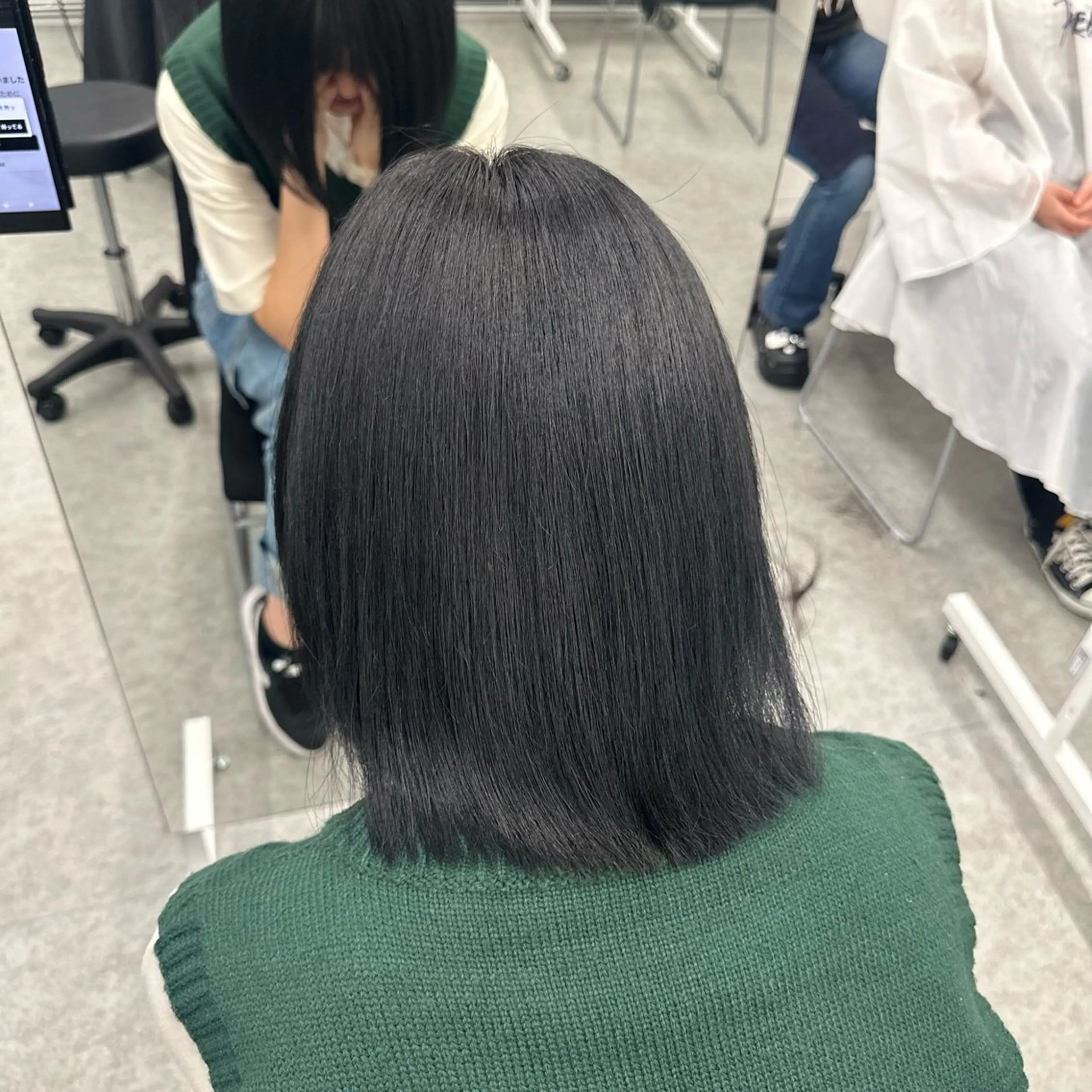 ロング カラー ヘアカラー トリートメント mina/暖色カラー /骨格矯正カットのヘアスタイル