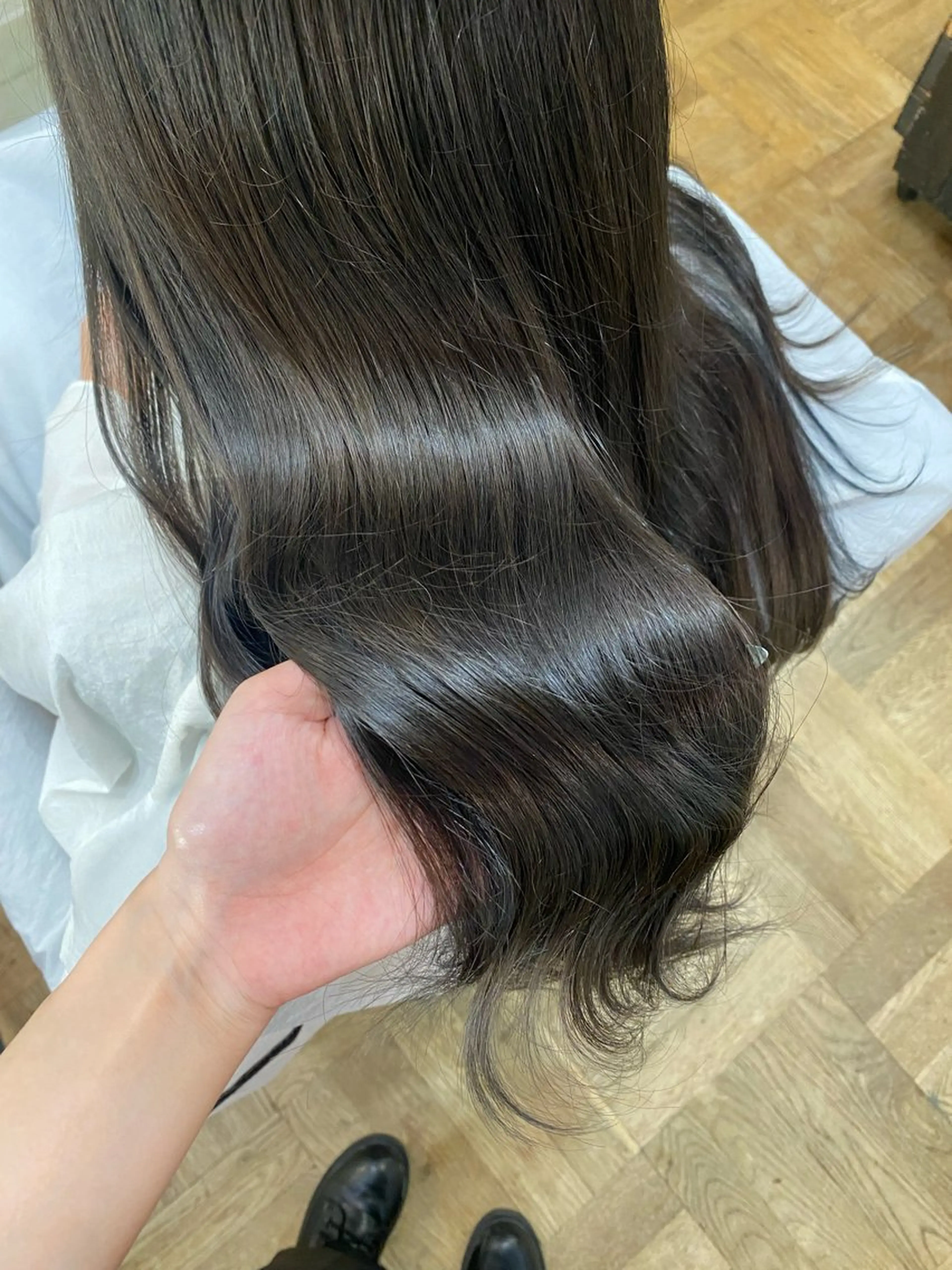 ロング カラー nui 原田美紅のヘアスタイル