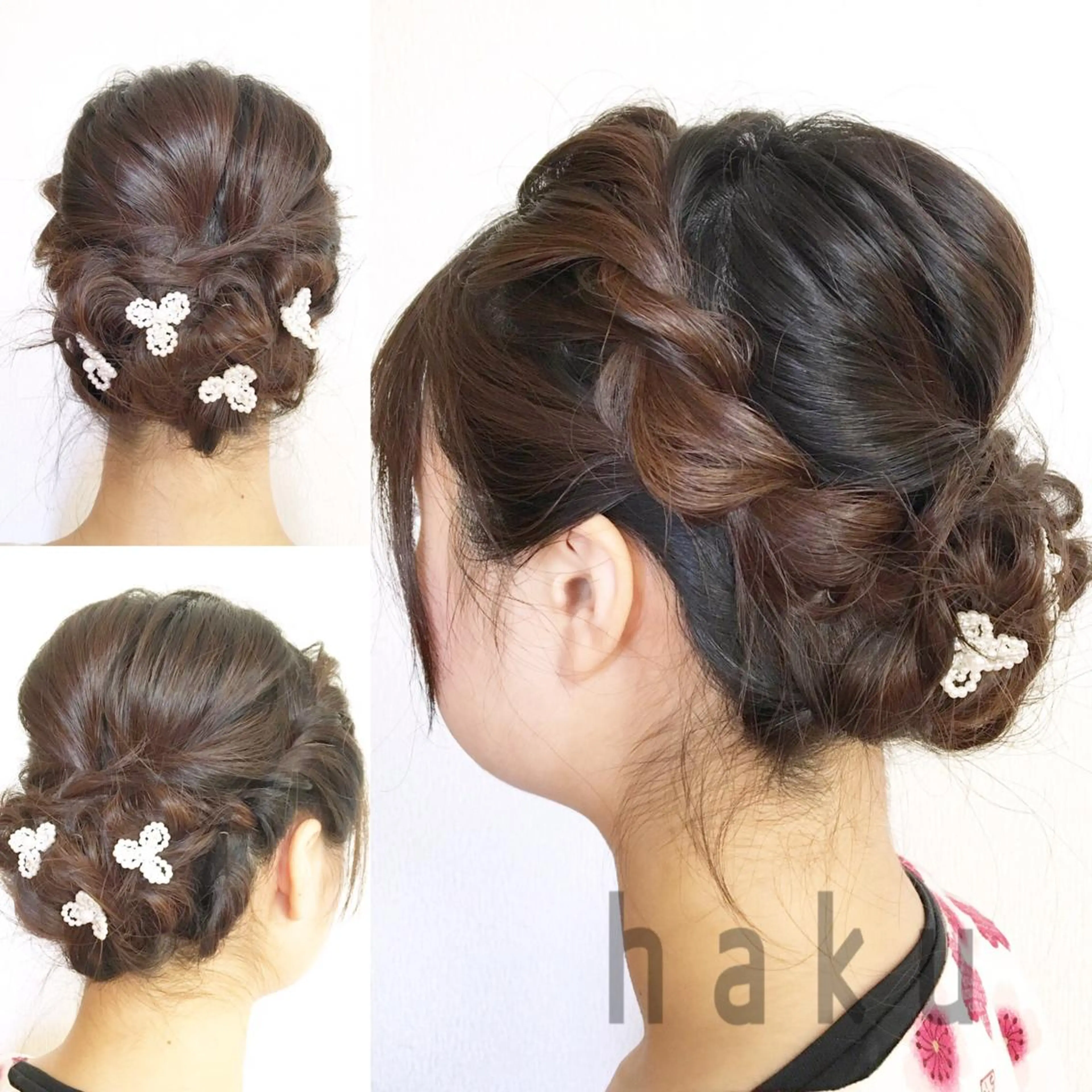 ミディアム セミロング ヘアアレンジ ＊ asukaのヘアスタイル