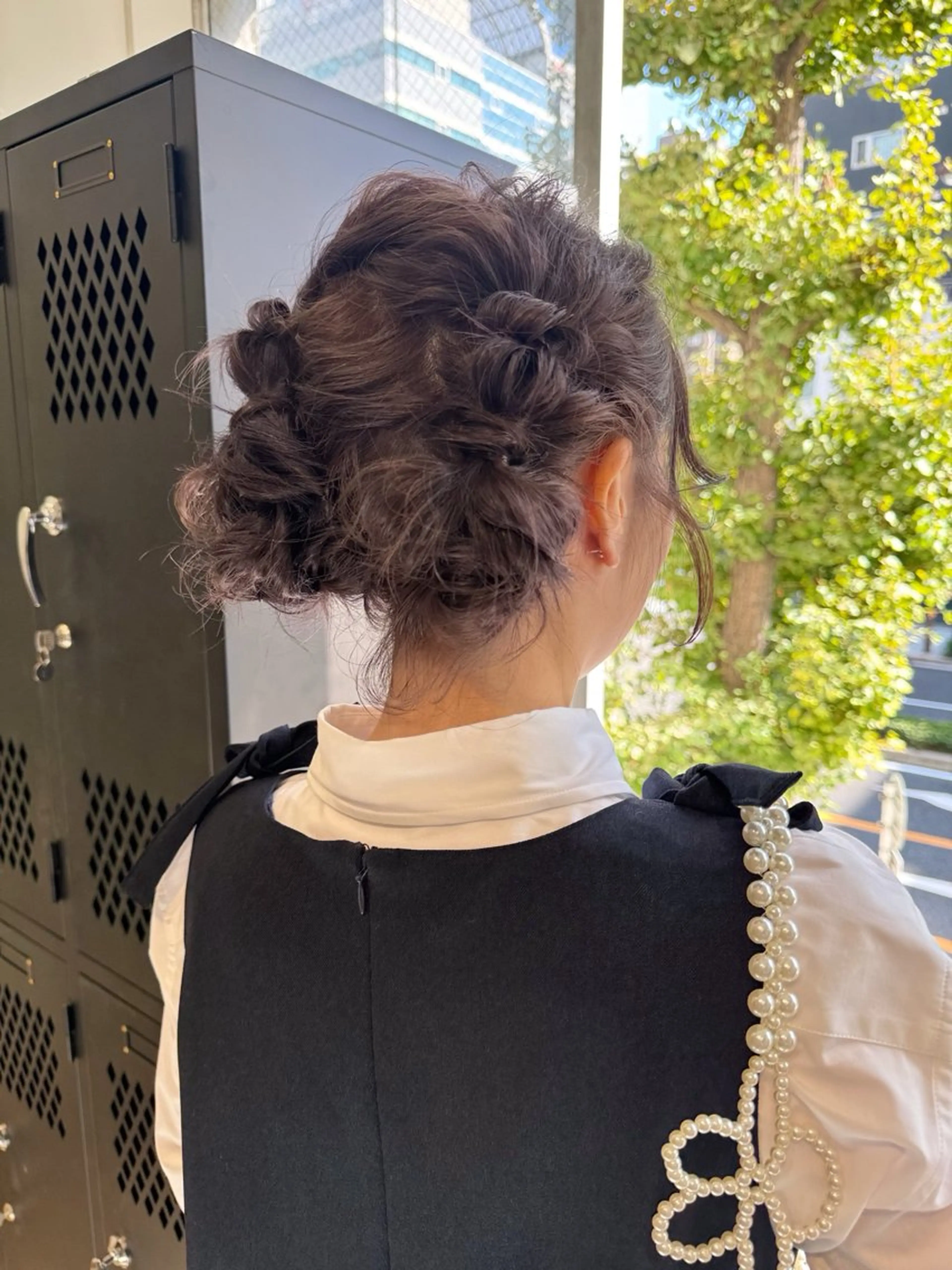 ショート ヘアセット sliver siki・ayanaのヘアスタイル