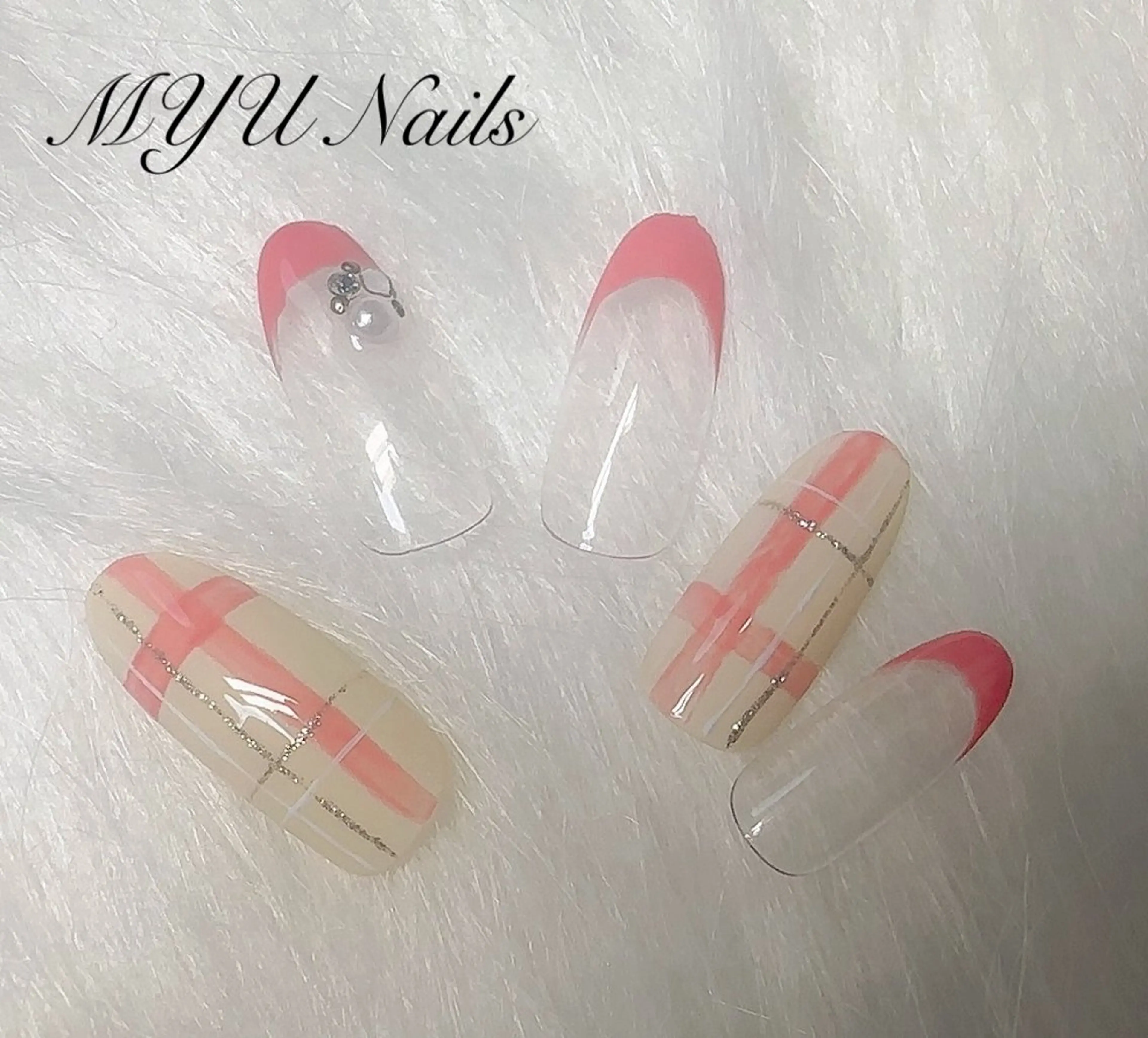 ネイル ジェルネイル 持ち込み パラジェル ハンドネイル MYU Nails所属・MYU Nailsのネイルデザイン