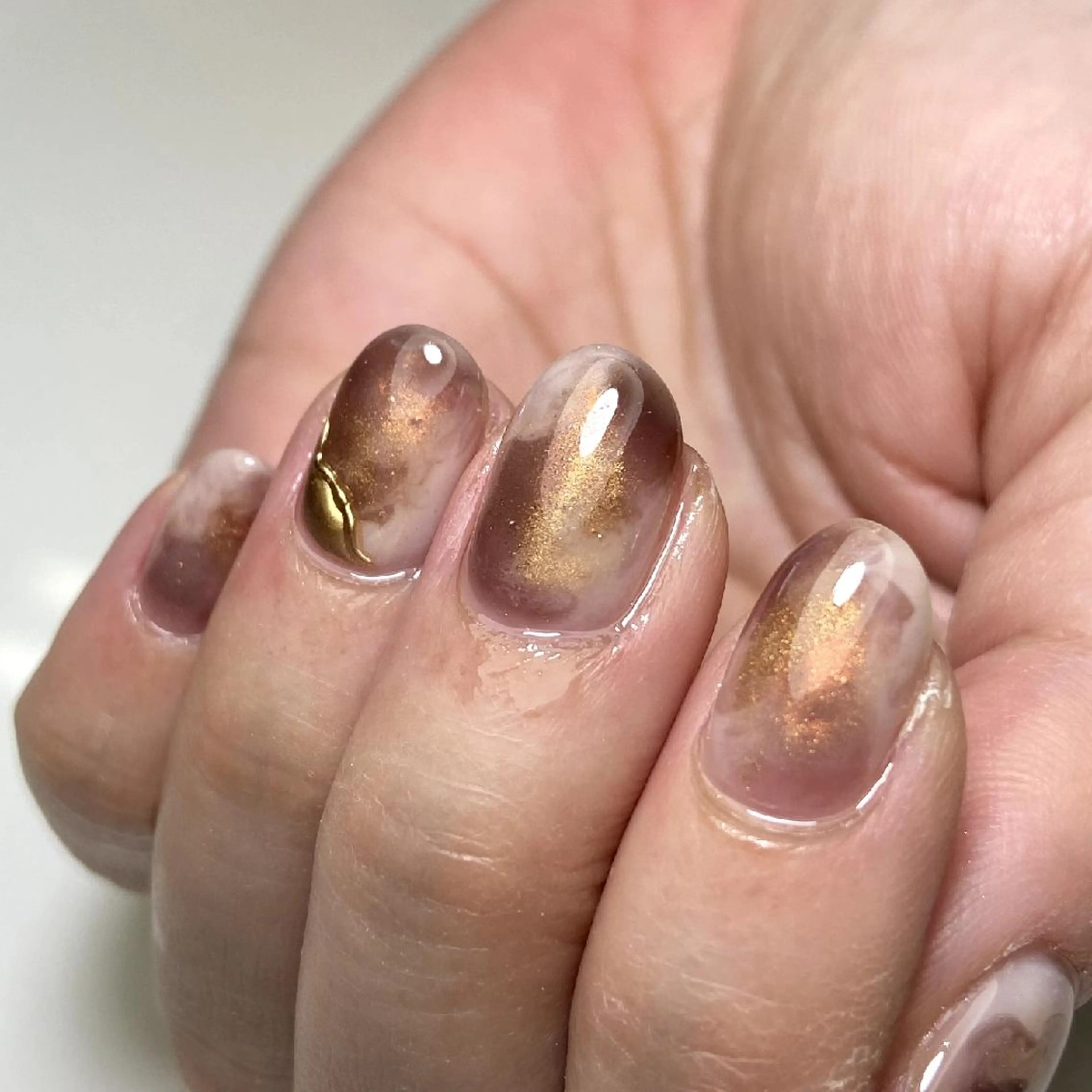 ネイル ハンドネイル nail salon Lumièreのネイルデザイン