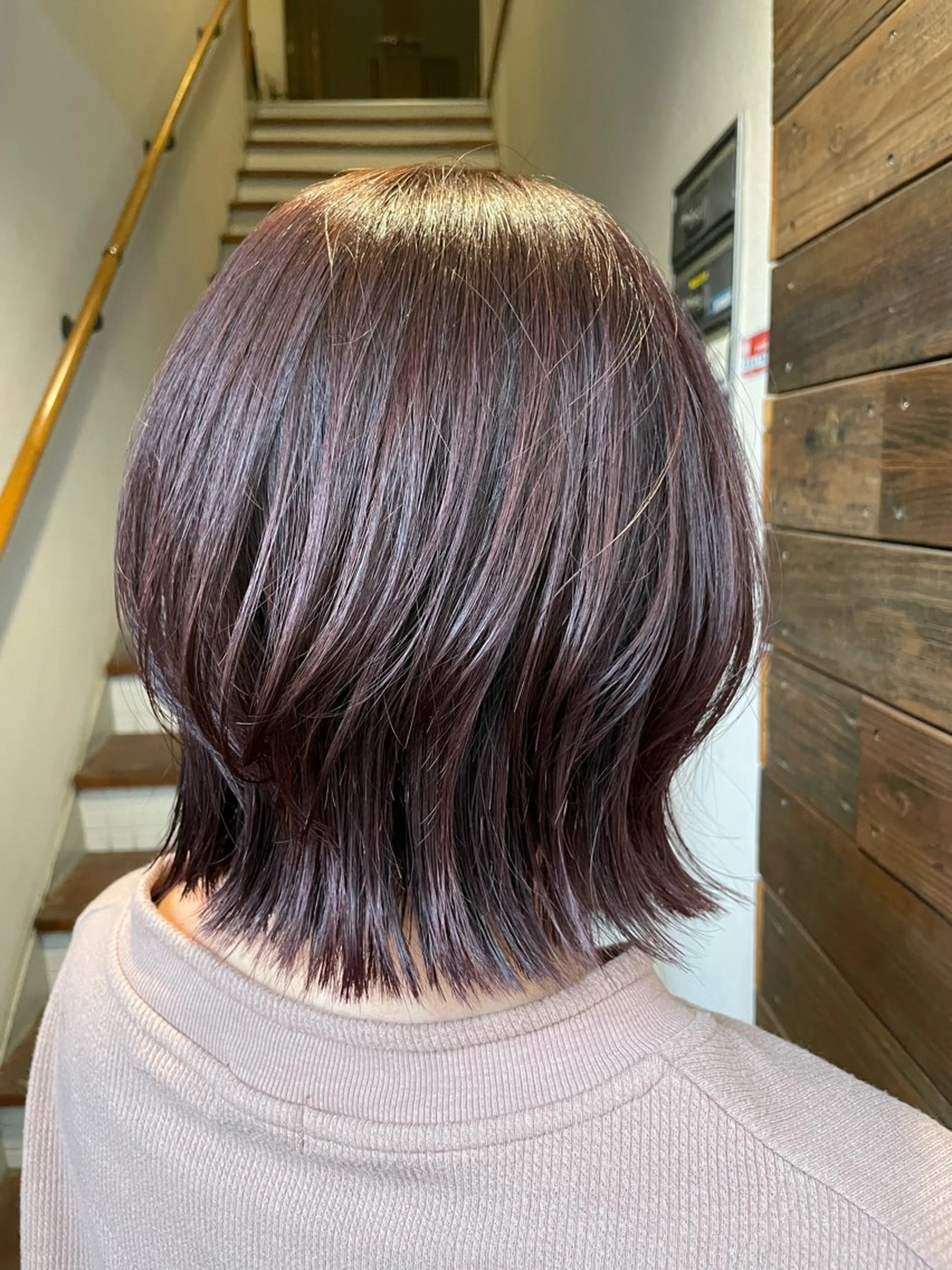 ミディアム カット ヘアカラー トリートメント plan高槻JR駅前店所属・plan maiのヘアスタイル