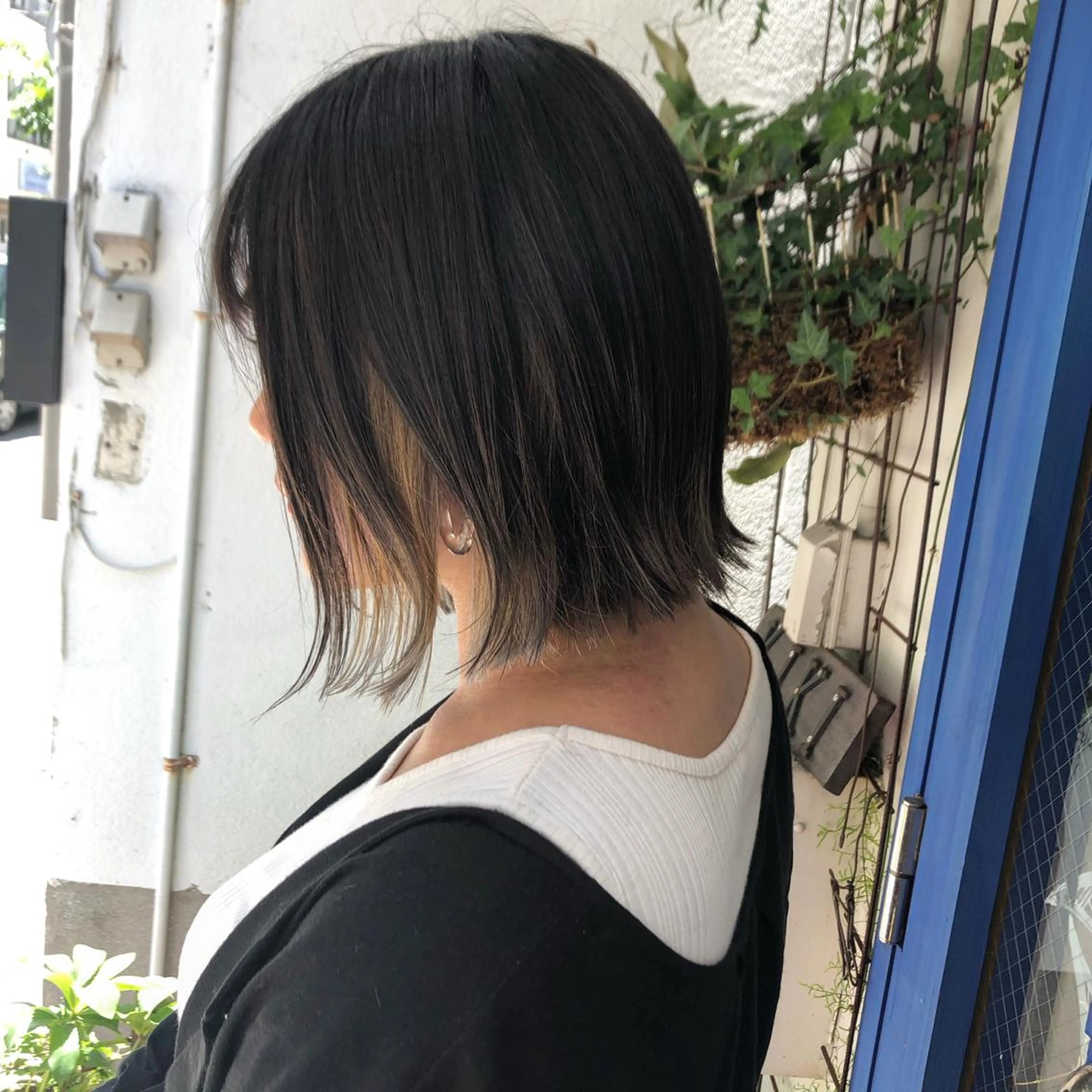 ショート カラー ヘアアレンジ インナーカラー 髪の悩みを解決！ 那須達敦のヘアスタイル
