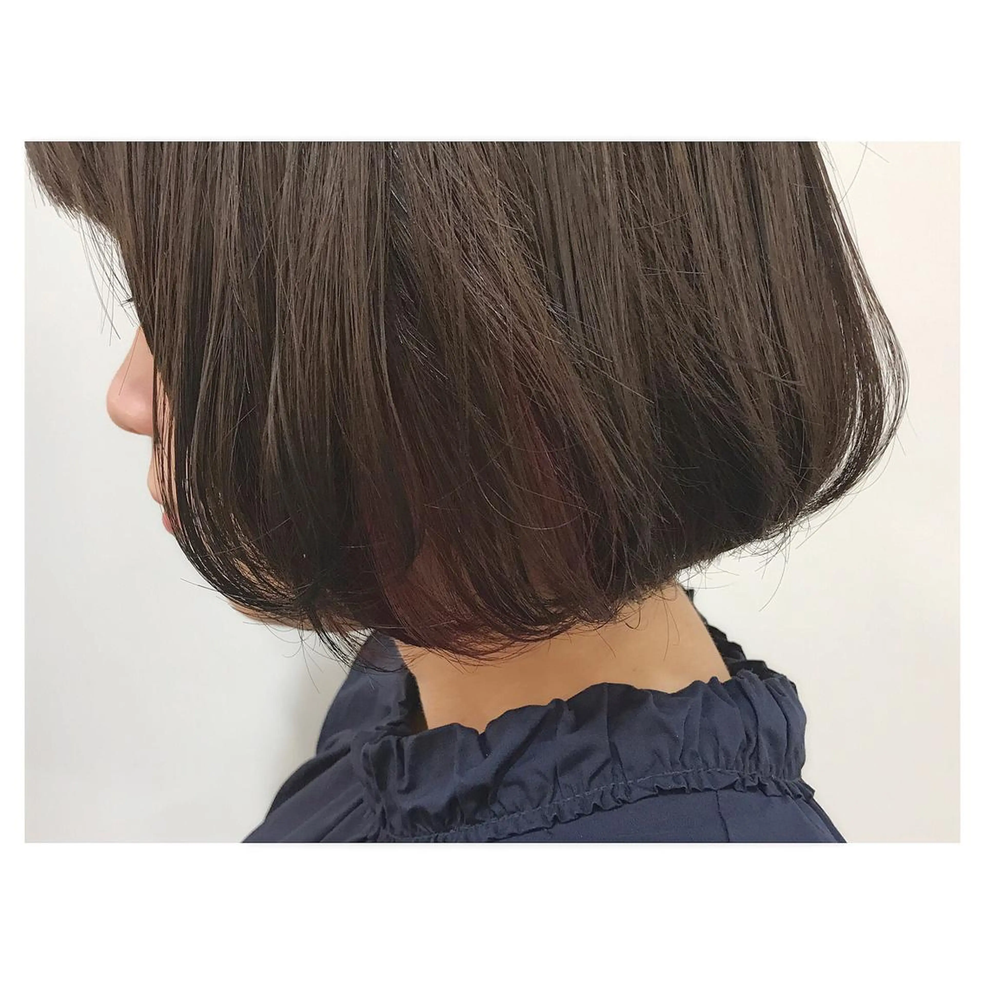 ショート カラー インナーカラー ボブ ﾊｲﾄｰﾝ/ｼｮｰﾄ 村上淳乃🐥のヘアスタイル