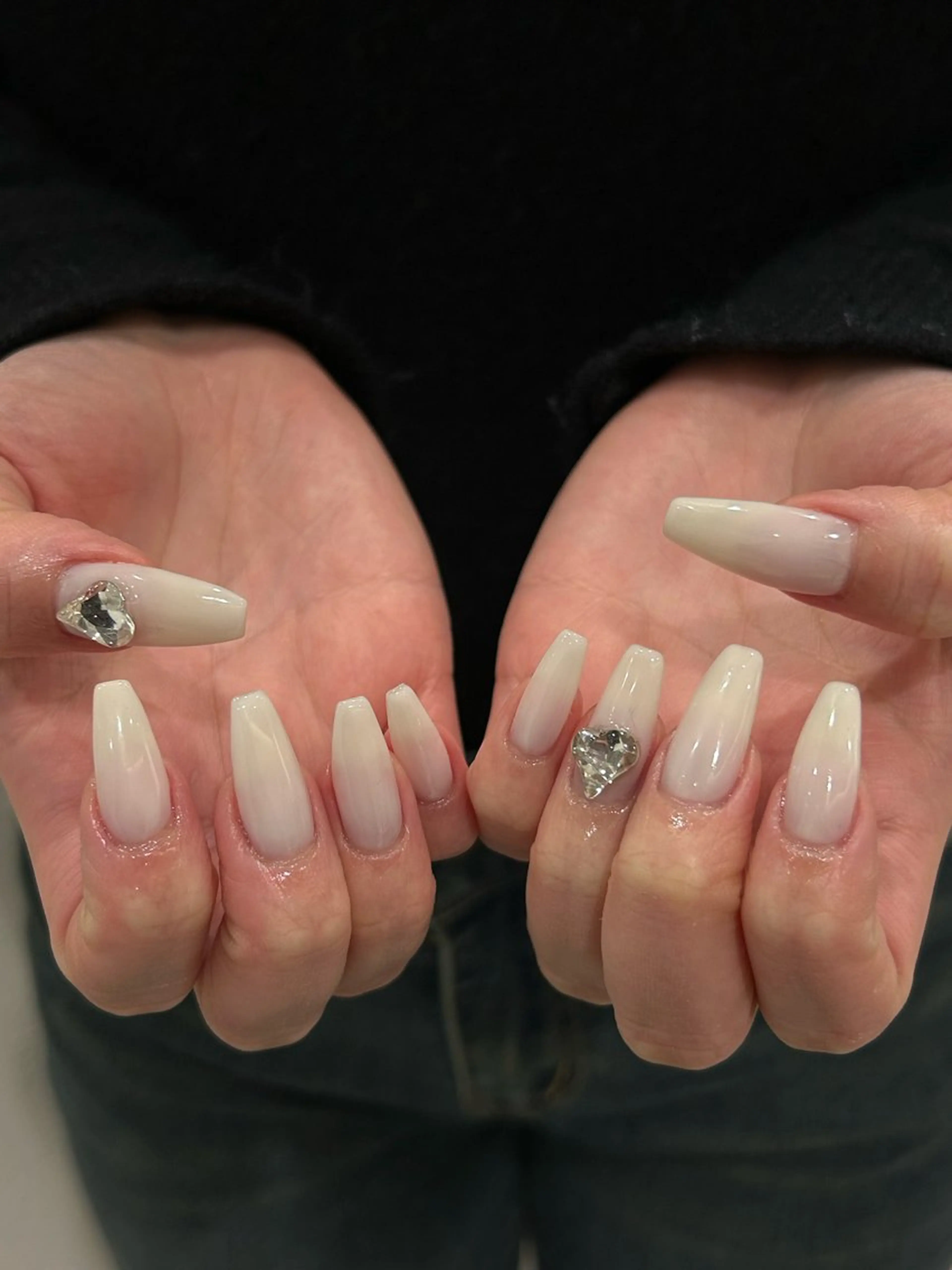 ネイル ハート Zen Neo 🪸YUKINE🪸のネイルデザイン