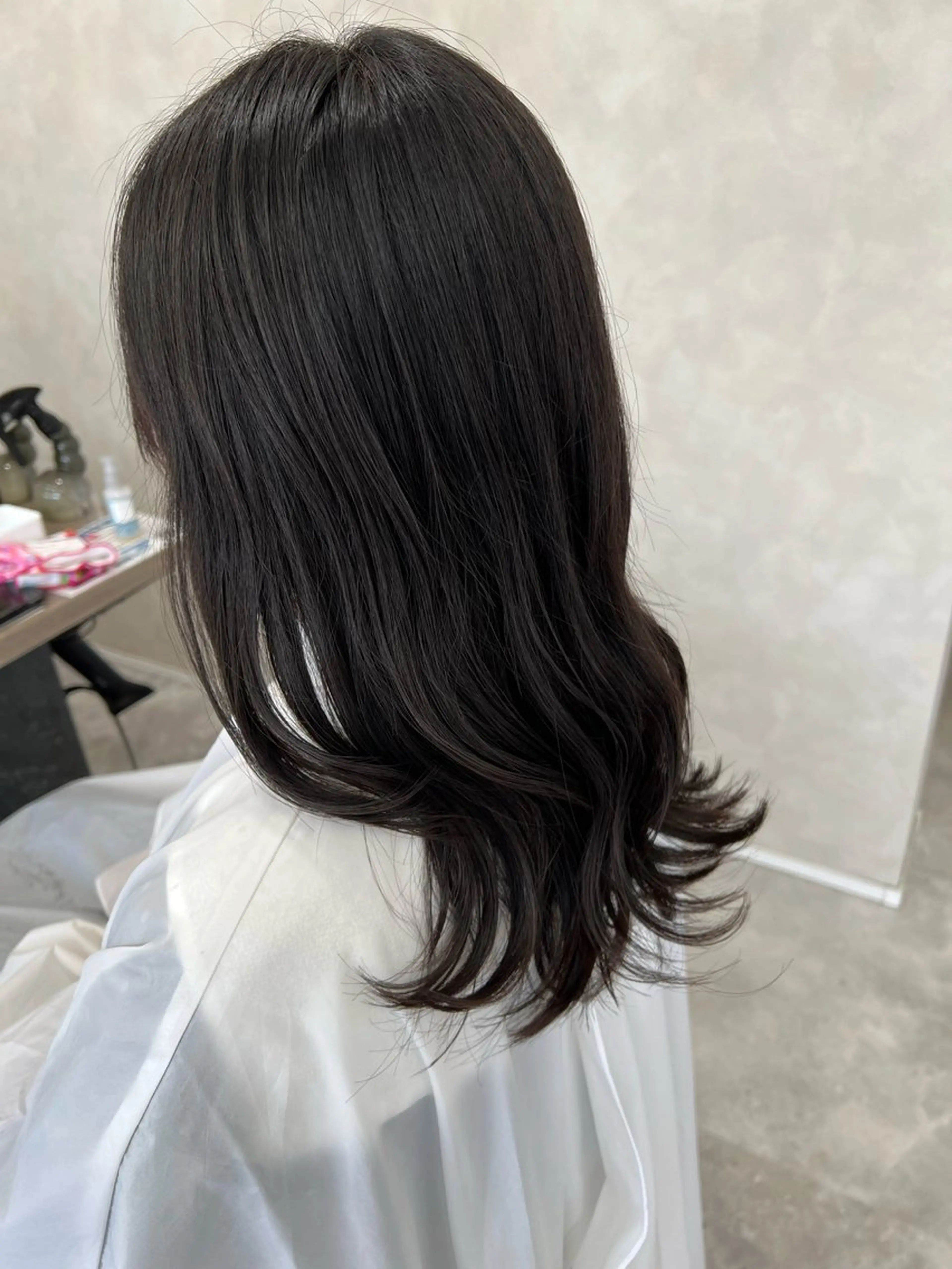 セミロング 🎗️透明感カラー/ メンズ /希美🎗️のヘアスタイル