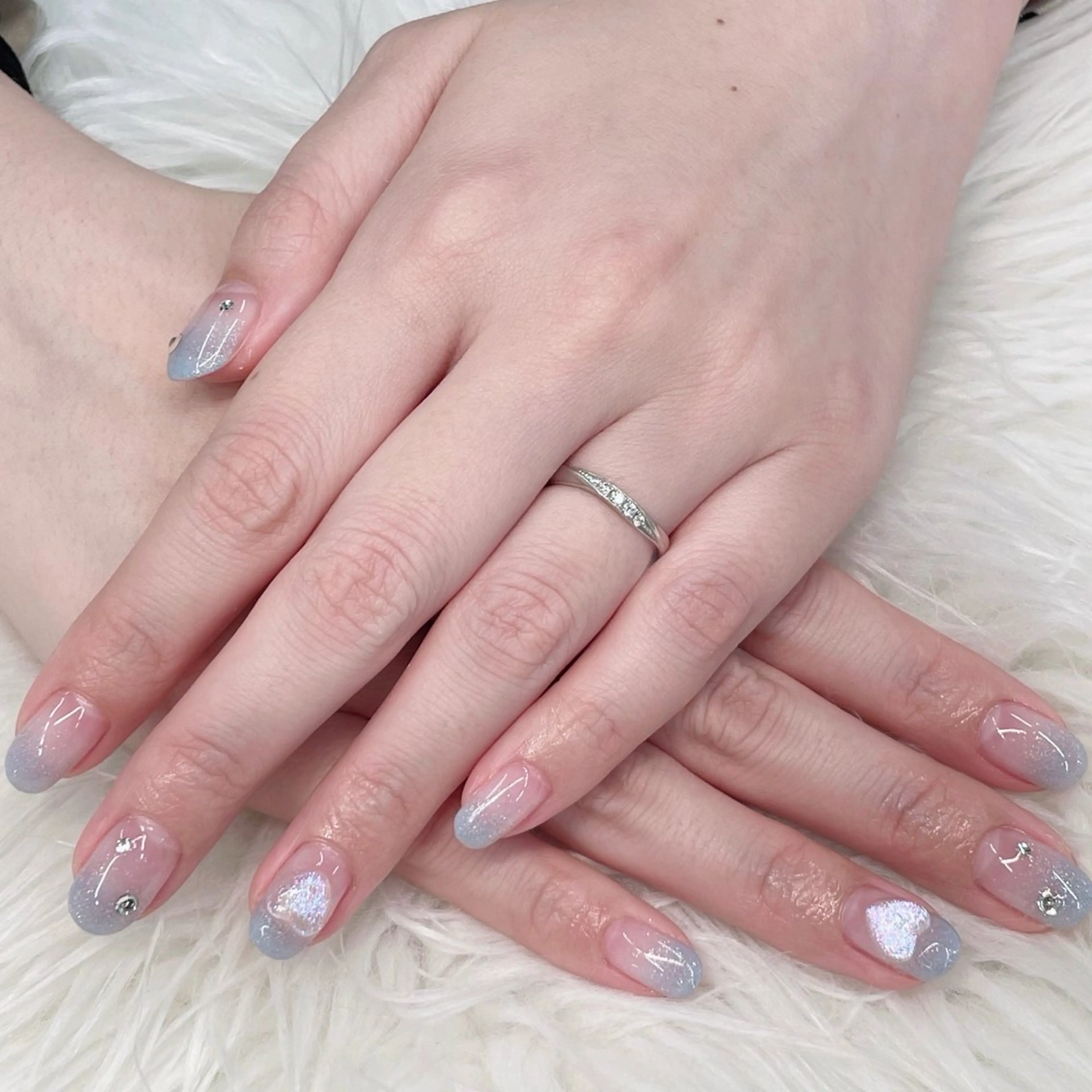 ネイル ラメ(グリッター) エリクサーネイル池袋店所属・エリクサーネイル池袋 大槻のネイルデザイン