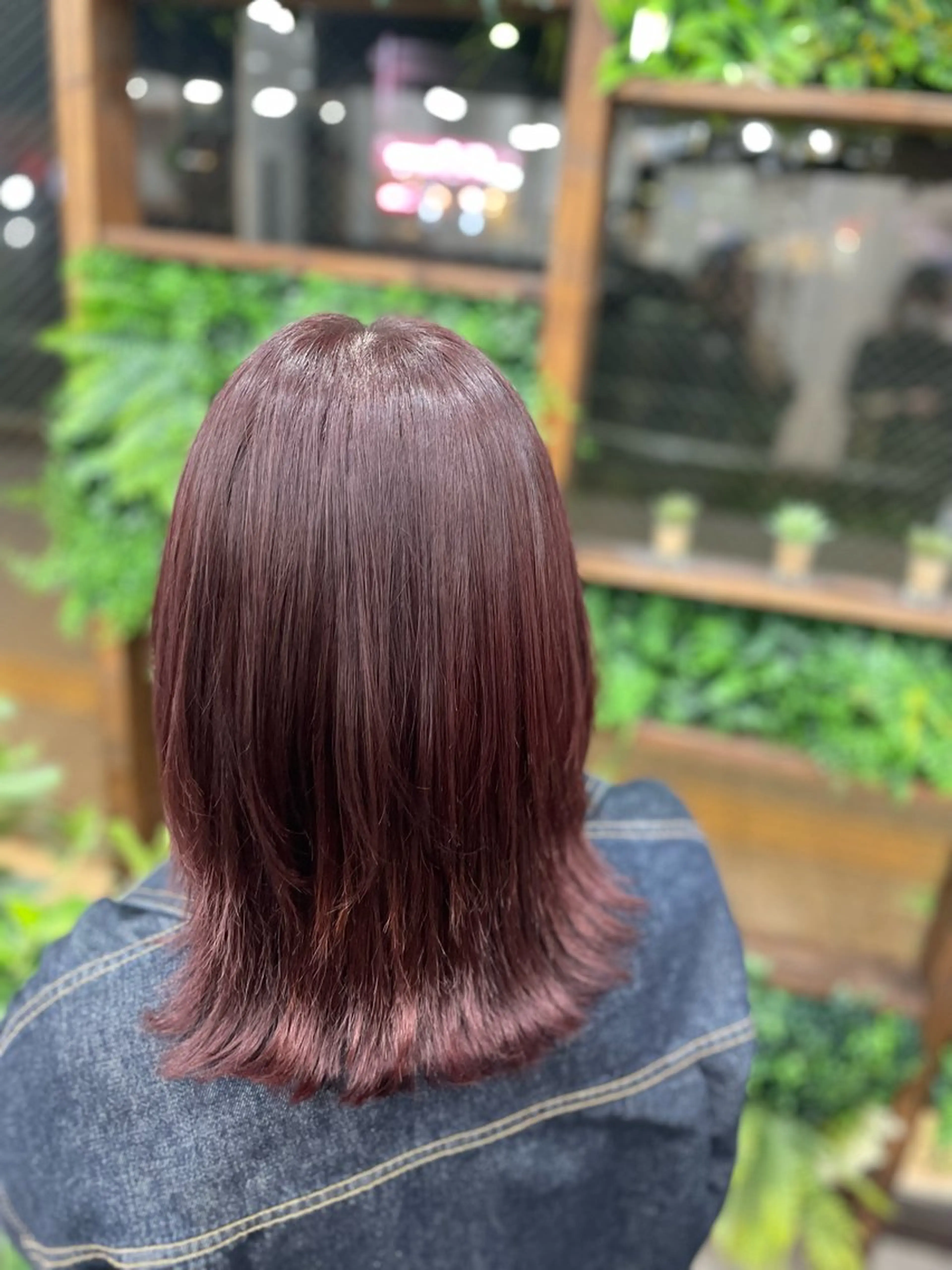 ミディアム カット ヘアカラー クラウドヘアー北仙台店所属・佐藤 なつののヘアスタイル