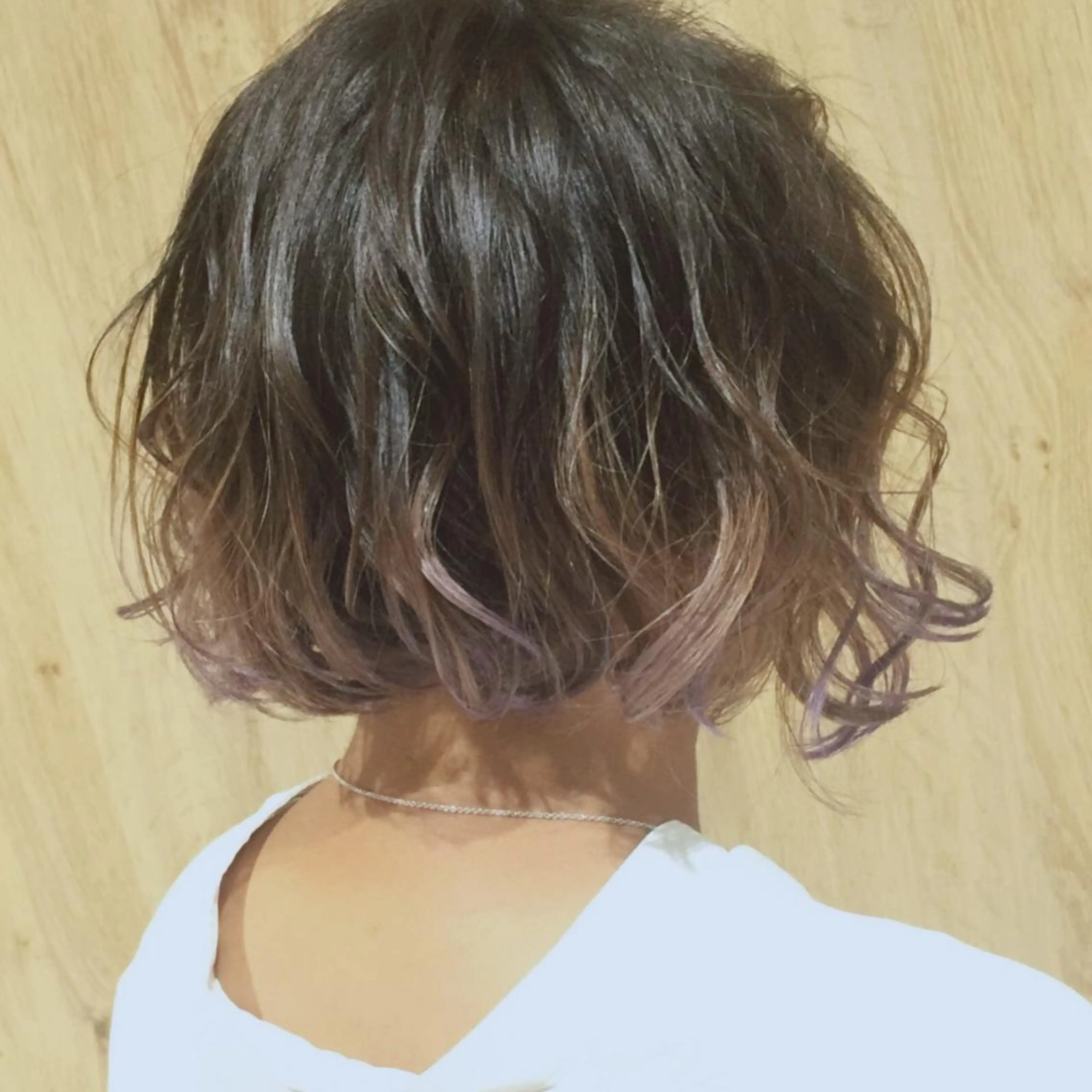 ショート カラー グラデーションカラー 中林 由佳のヘアスタイル