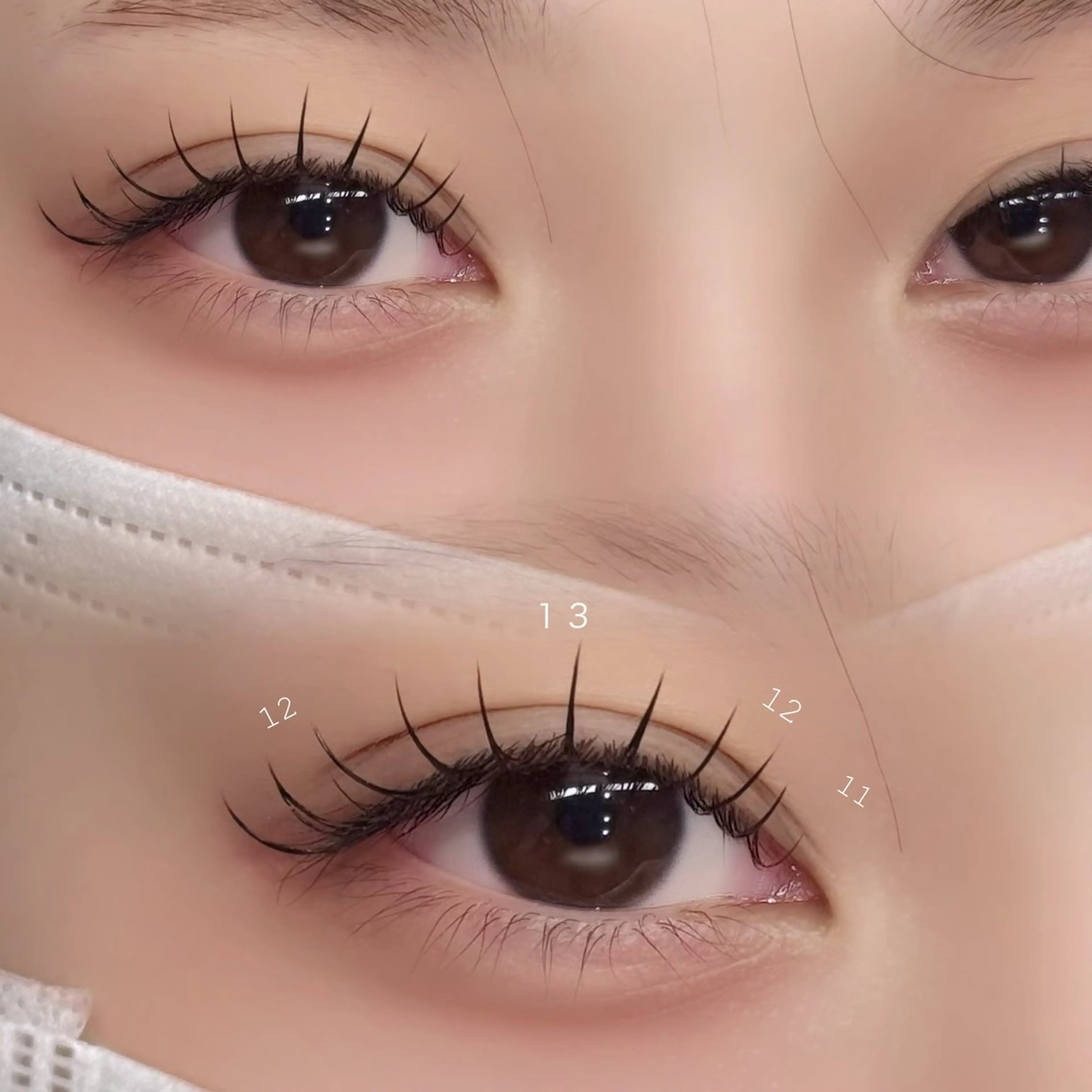 マツエク・マツパ Luxiel eye博多店所属・LuXiel mana🦙のマツエク・マツパデザイン