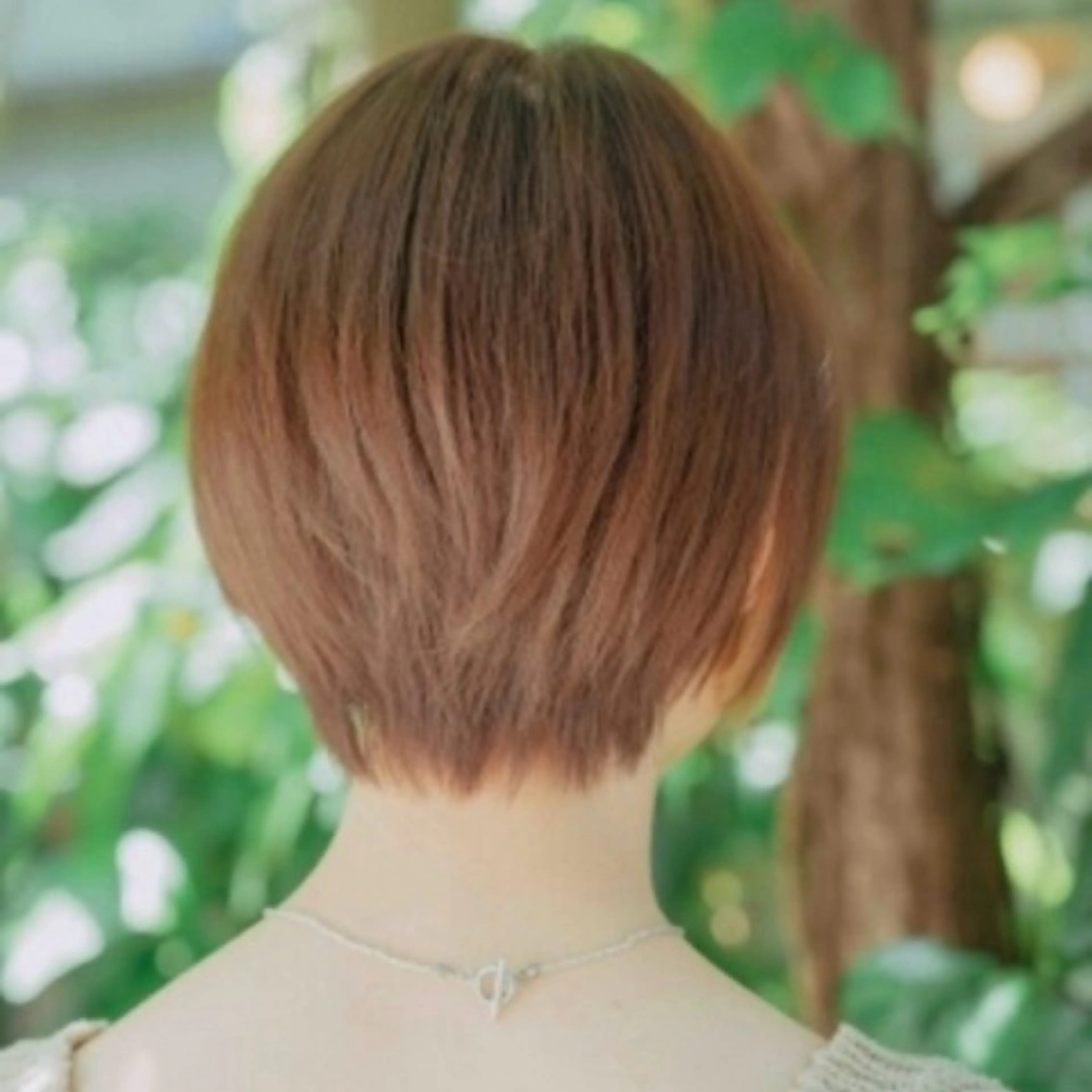 ショート カラー 似合わせショート/ ハイライト/我如古のヘアスタイル