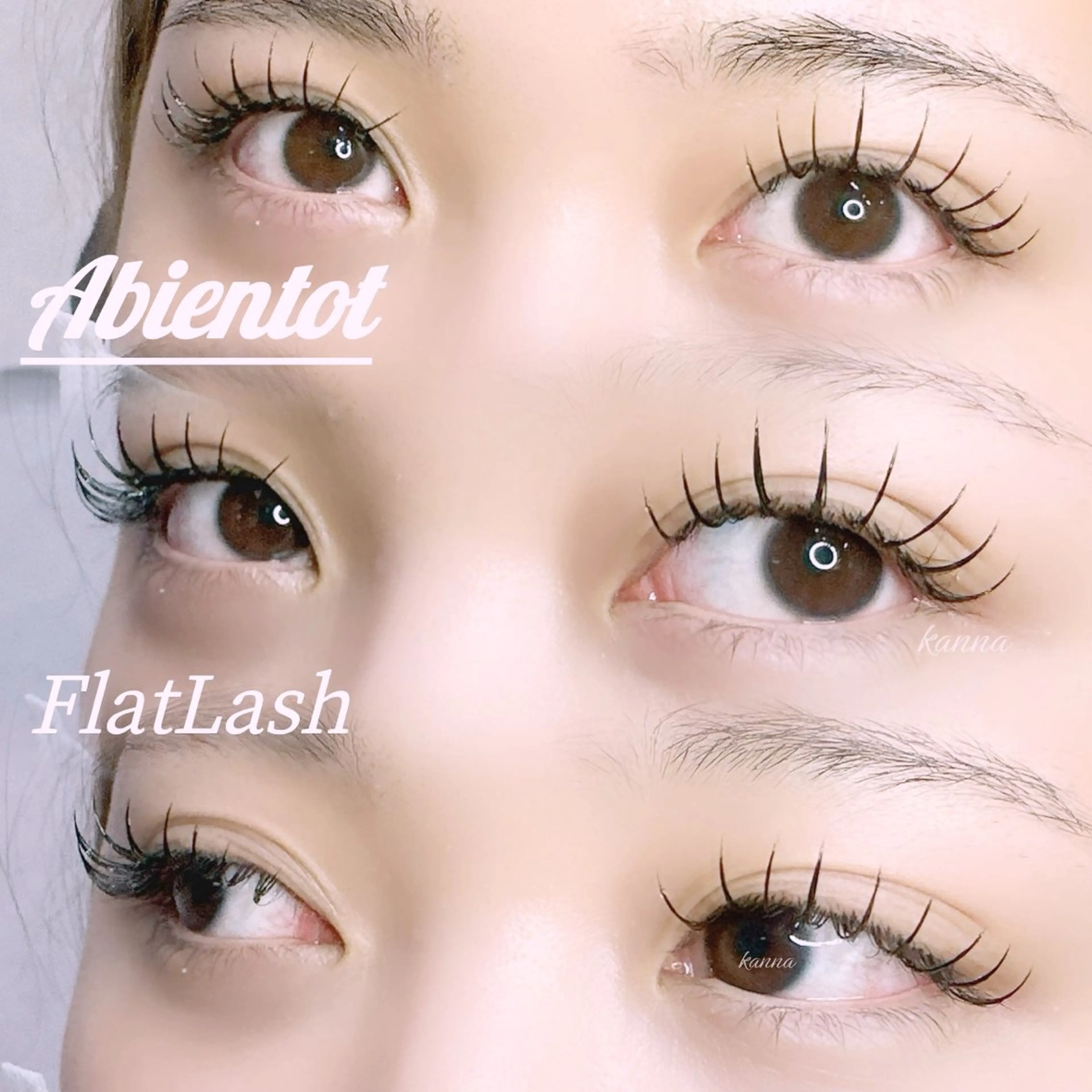 マツエク・マツパ Abientot Kannaのマツエク・マツパデザイン