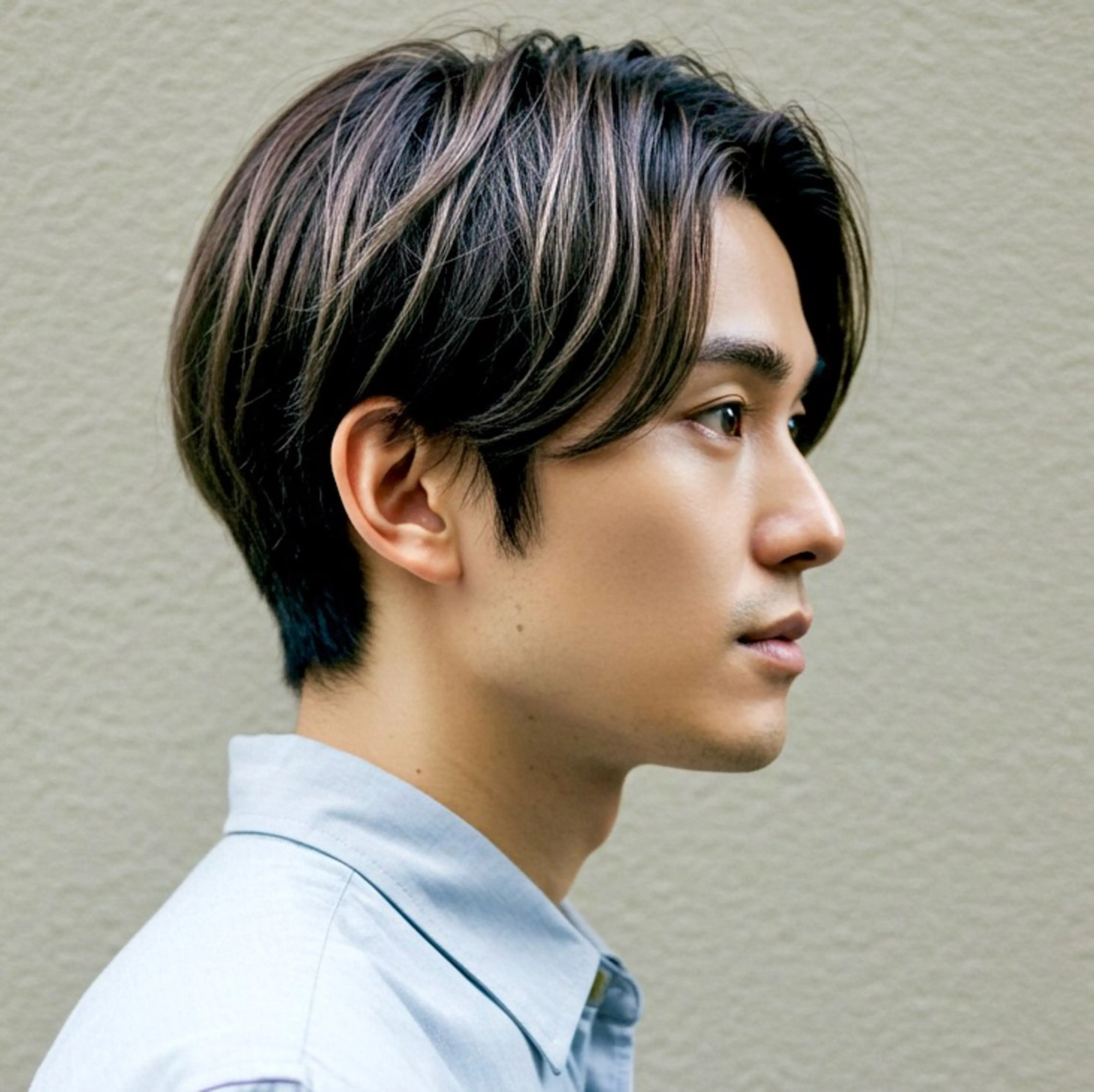 ショート カラー パーマ メンズ メンズ韓国風 メンズメッシュ ツーブロック 刈り上げ メッシュ カット 🎸メンズ/パーマ/ ショート🎸工藤達哉のヘアスタイル