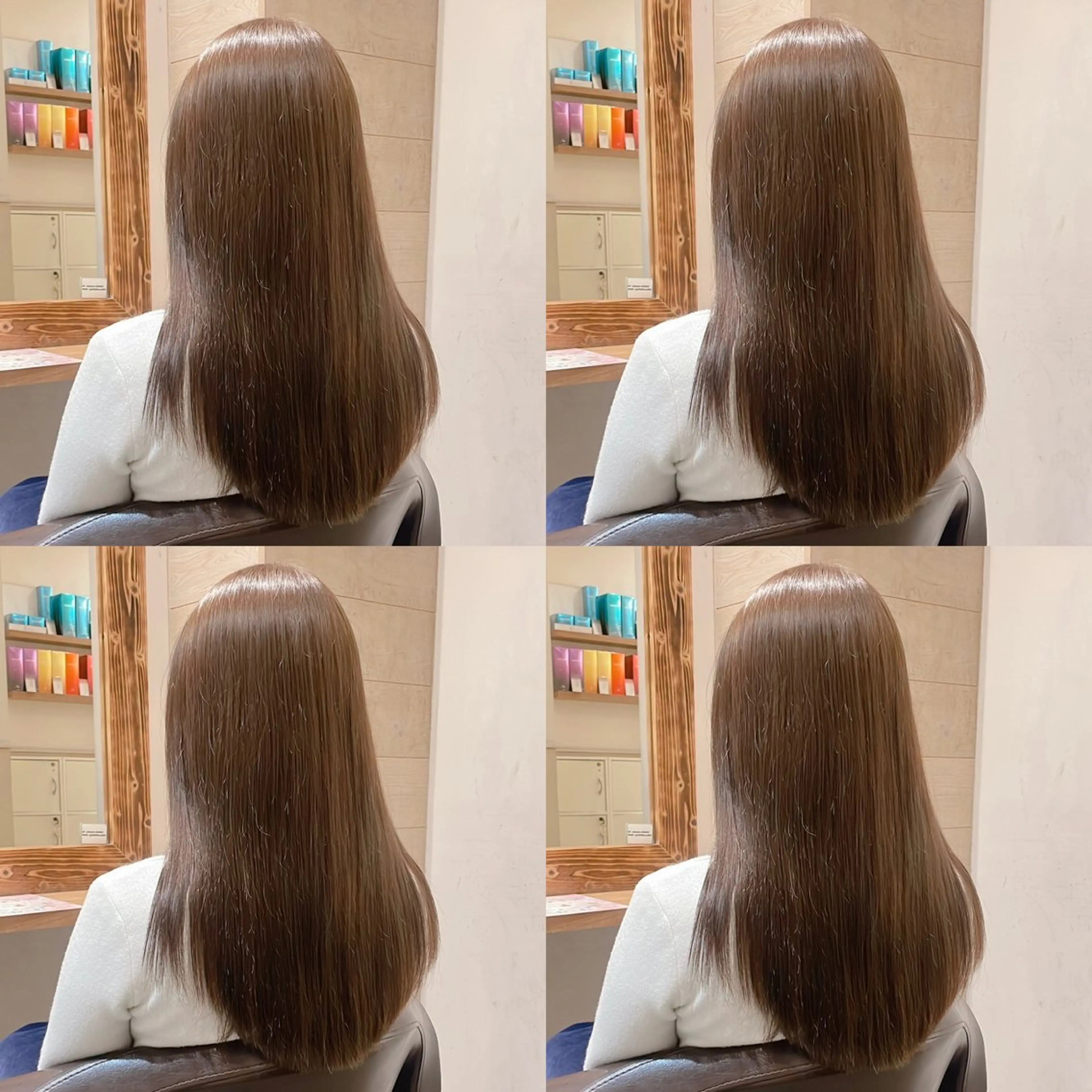ミディアム カラー 艶カラー🦋髪質改善 🫧MINAMIのヘアスタイル